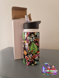 Sublimination Kids Bottle 14oz Handdrawn Artwork