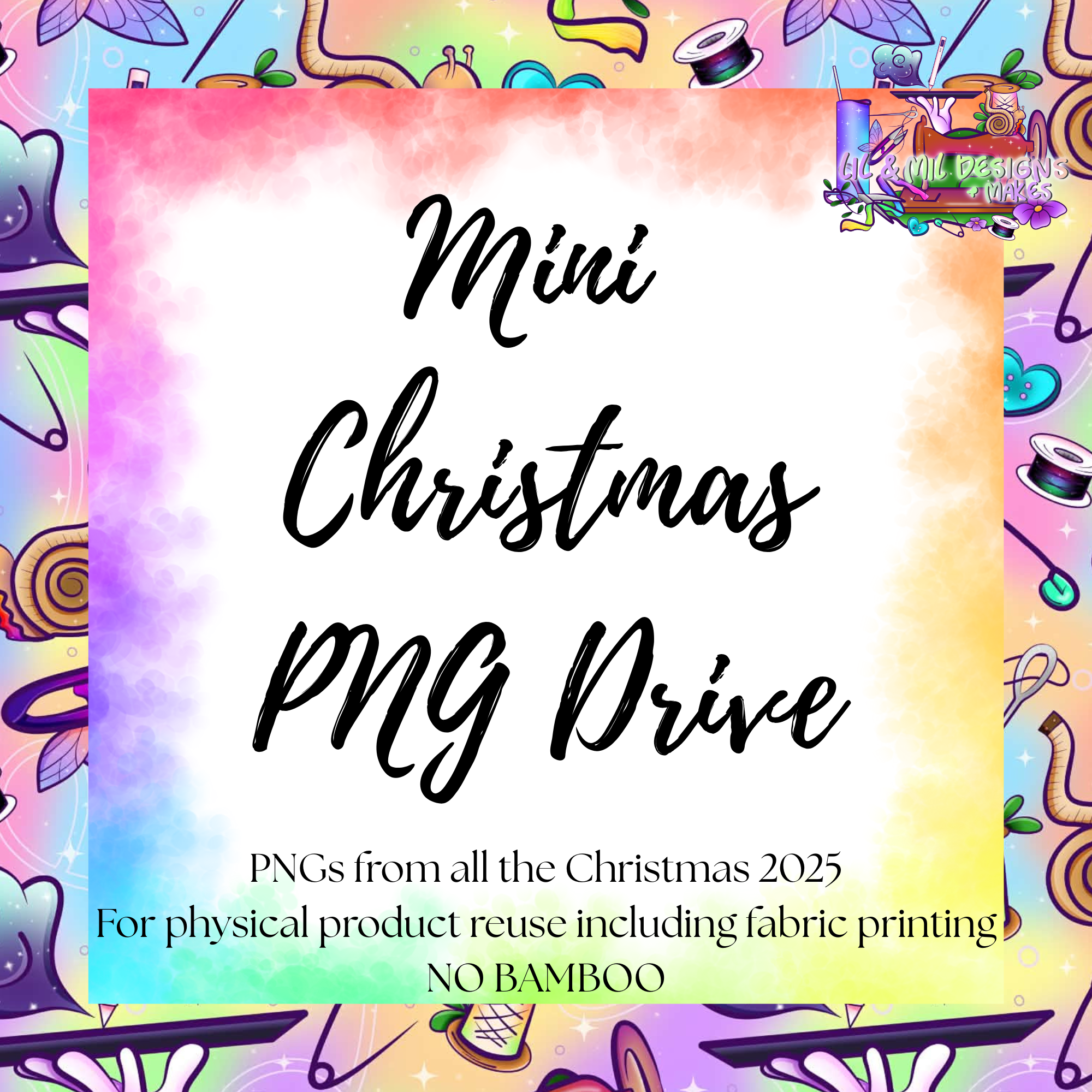 Mini Christmas PNG Drive 2025