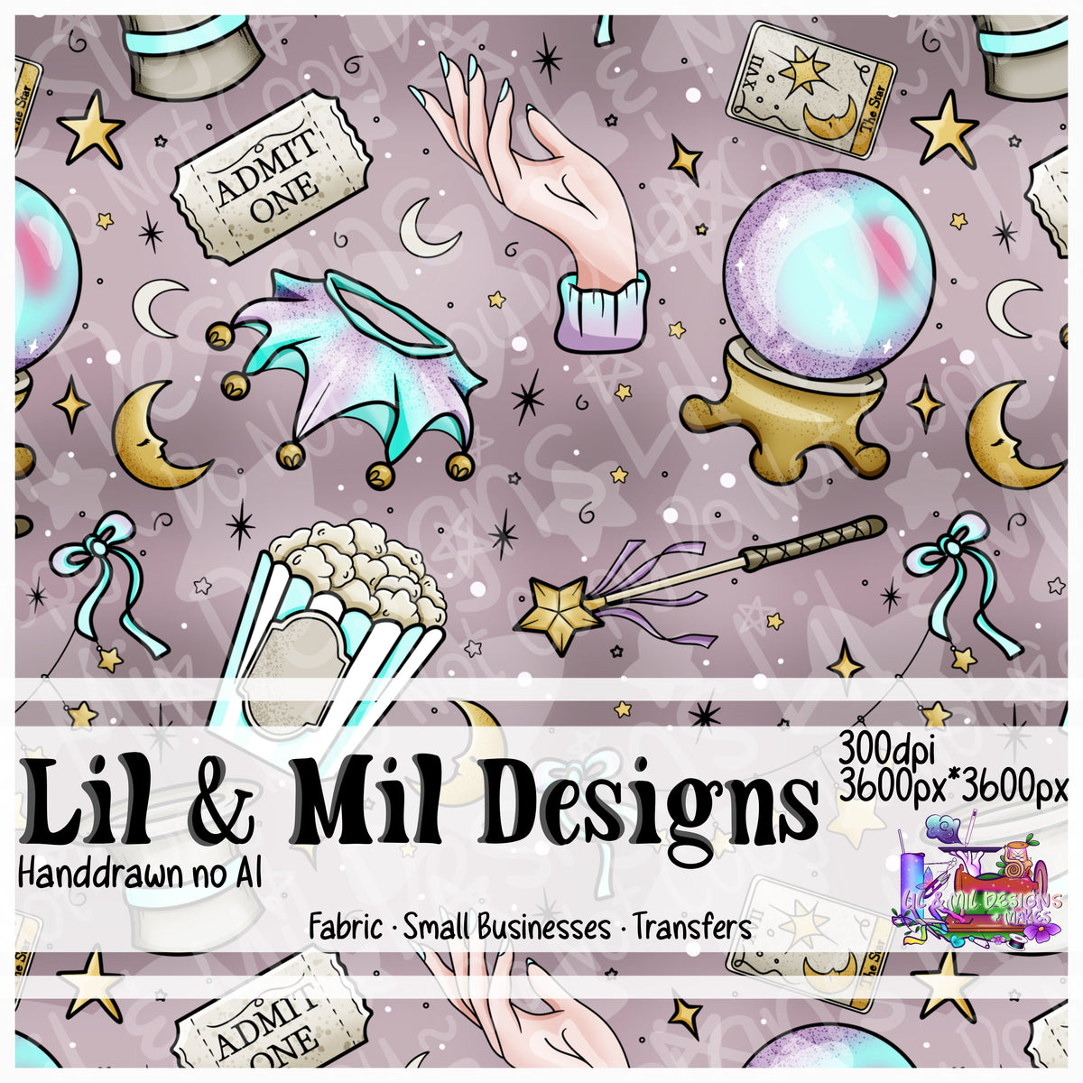 3. Whimsy (HEXTOBER Limited) Carnival Moon & Stars