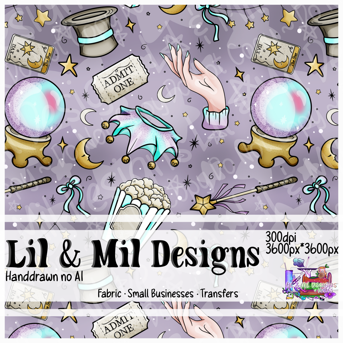 3. Whimsy (HEXTOBER Limited) Carnival Moon & Stars