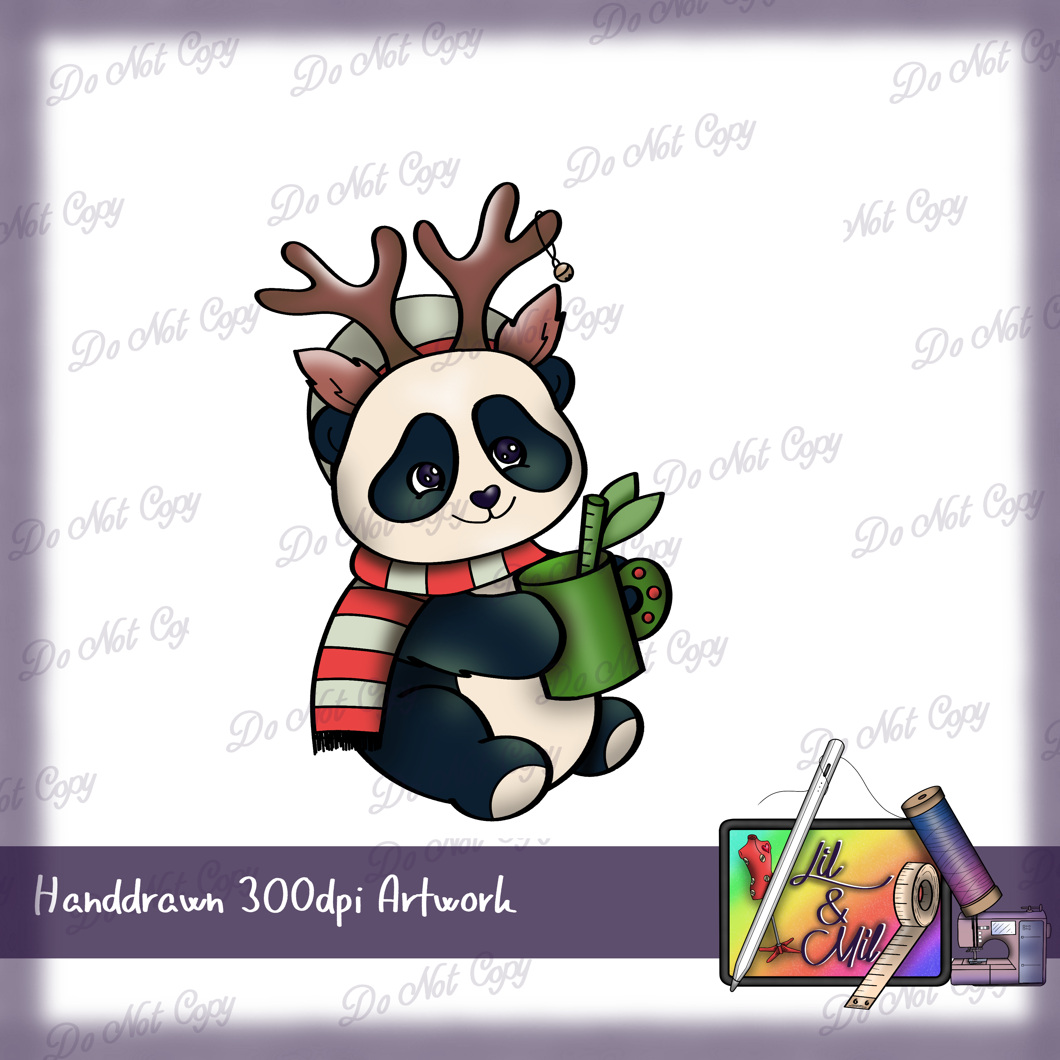 Christmas Pandas