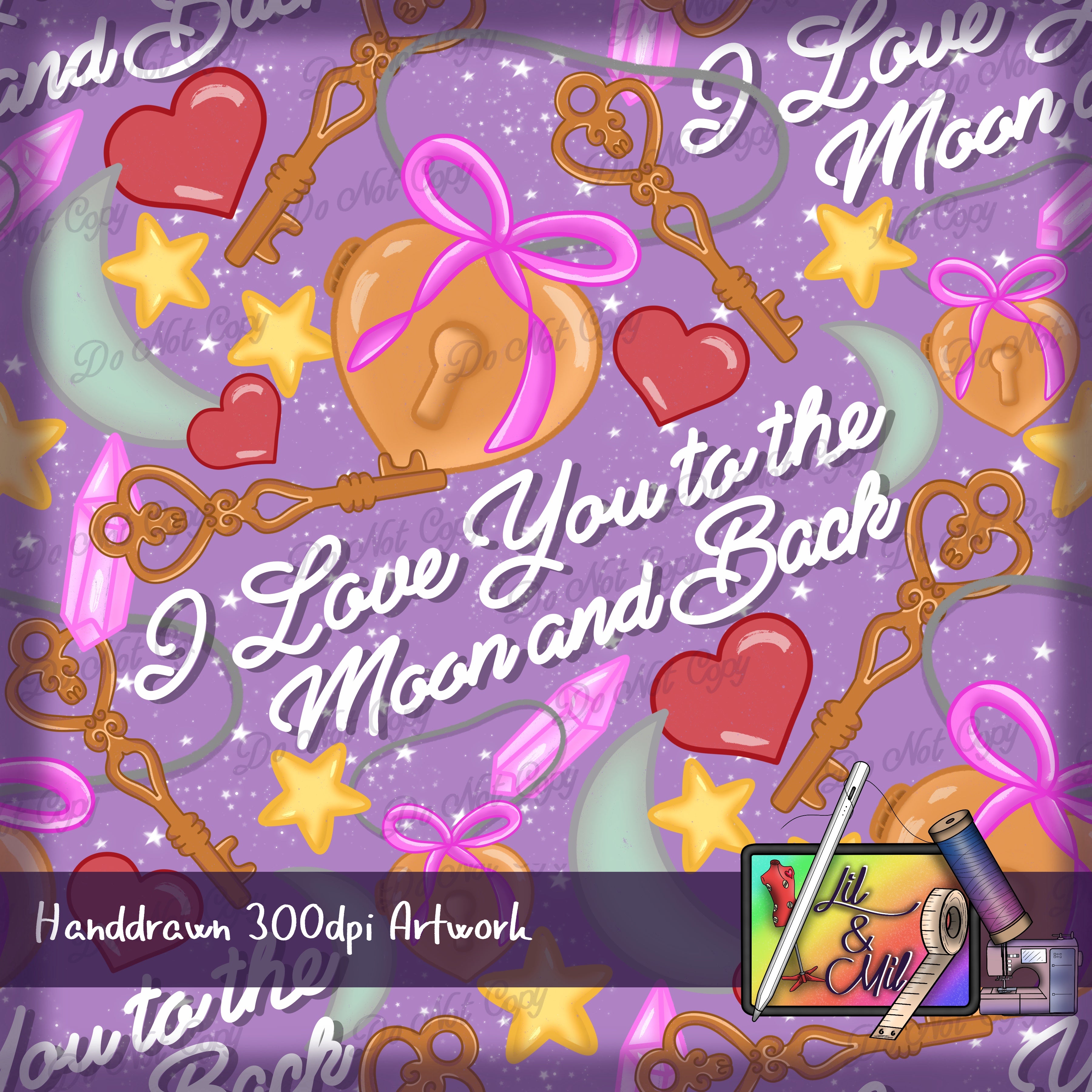 14 Day KEY Love you to the Moon