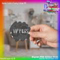 VIP Sticker PNG File 1-4 (Cute X Scary Halloween Collab)