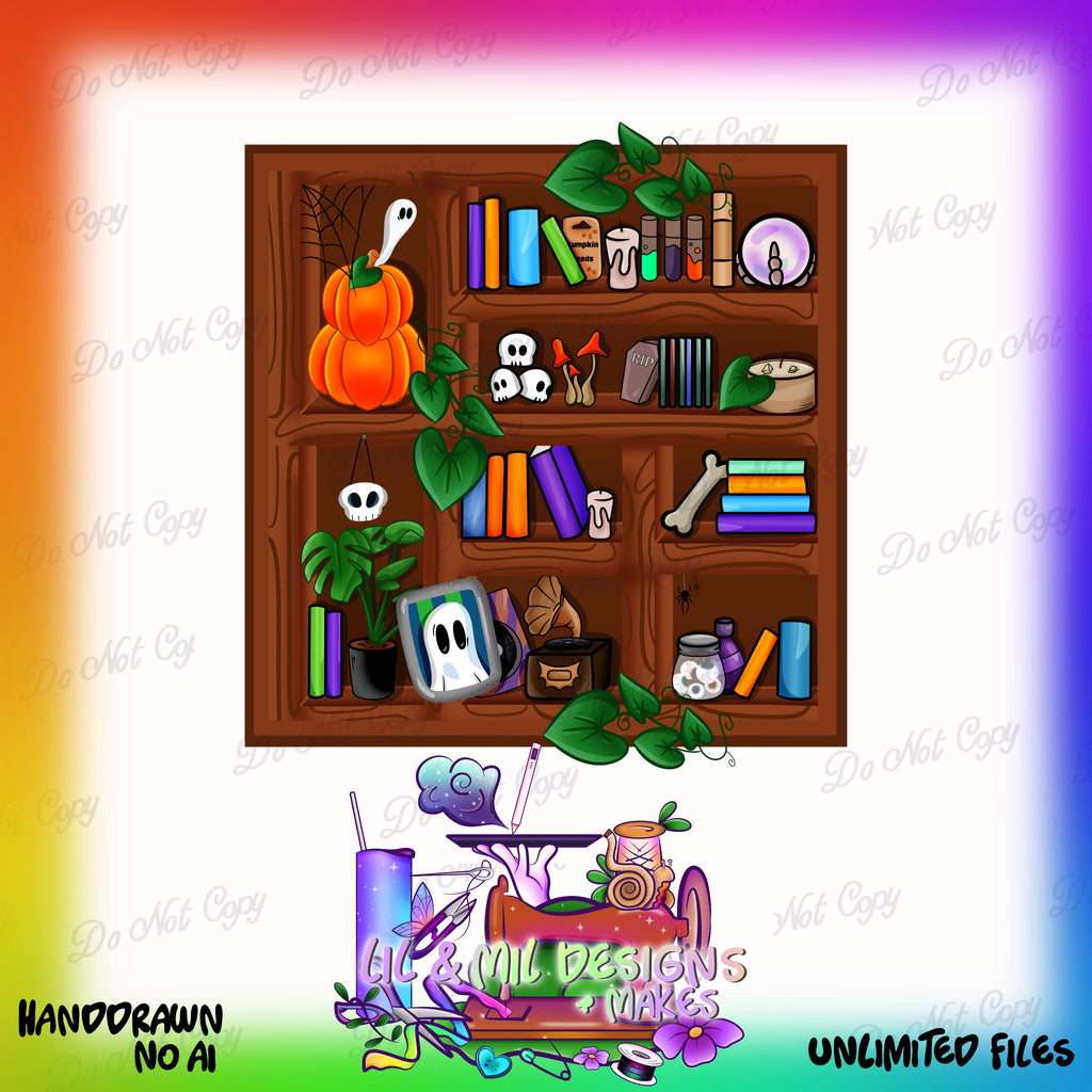 Halloween Shelves (Unlimited files)