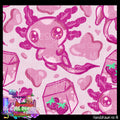 Pink Strawberry Milk Axolotls (Colour Splash Mystery Pink)