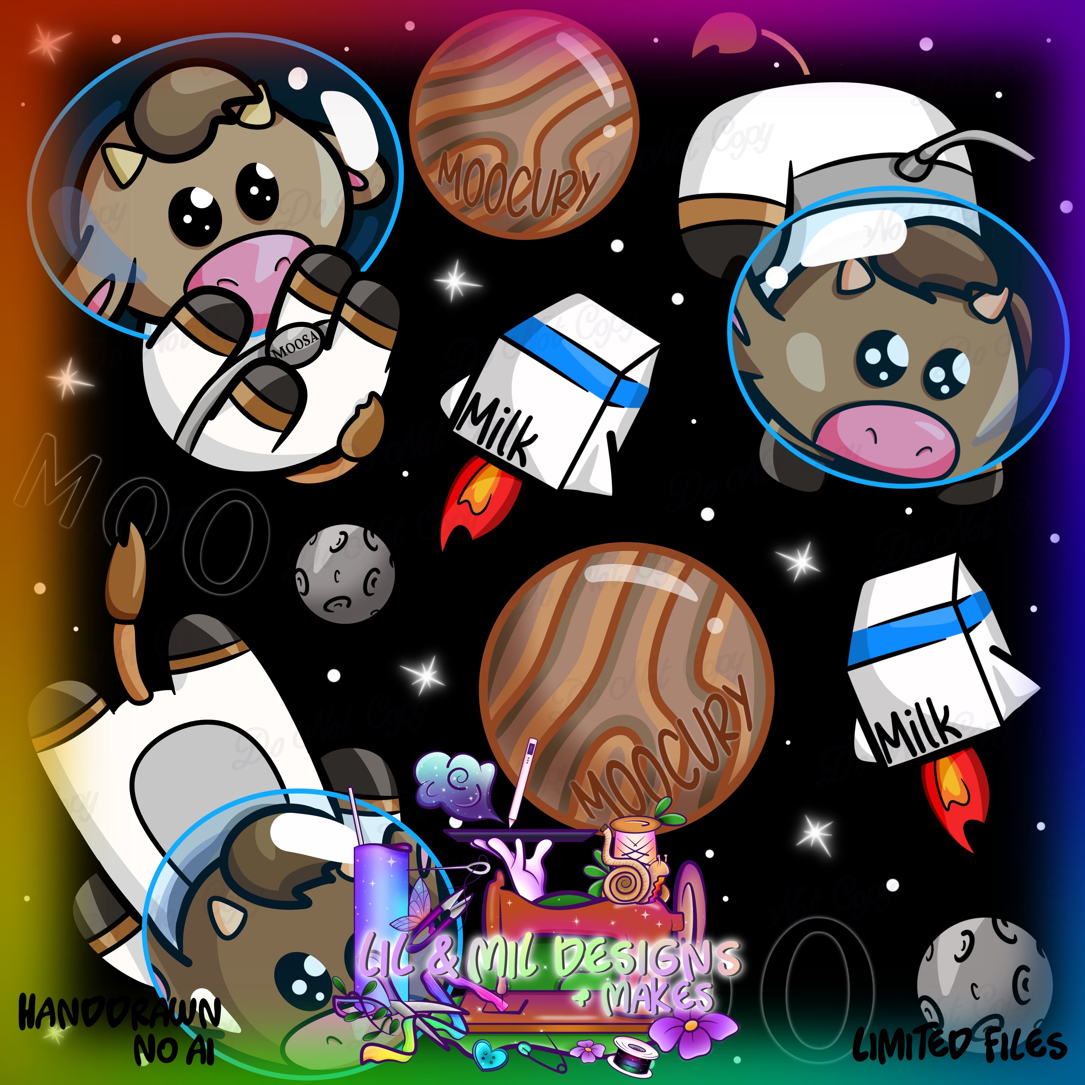 Space Animals Collab - Moocury (Limited)