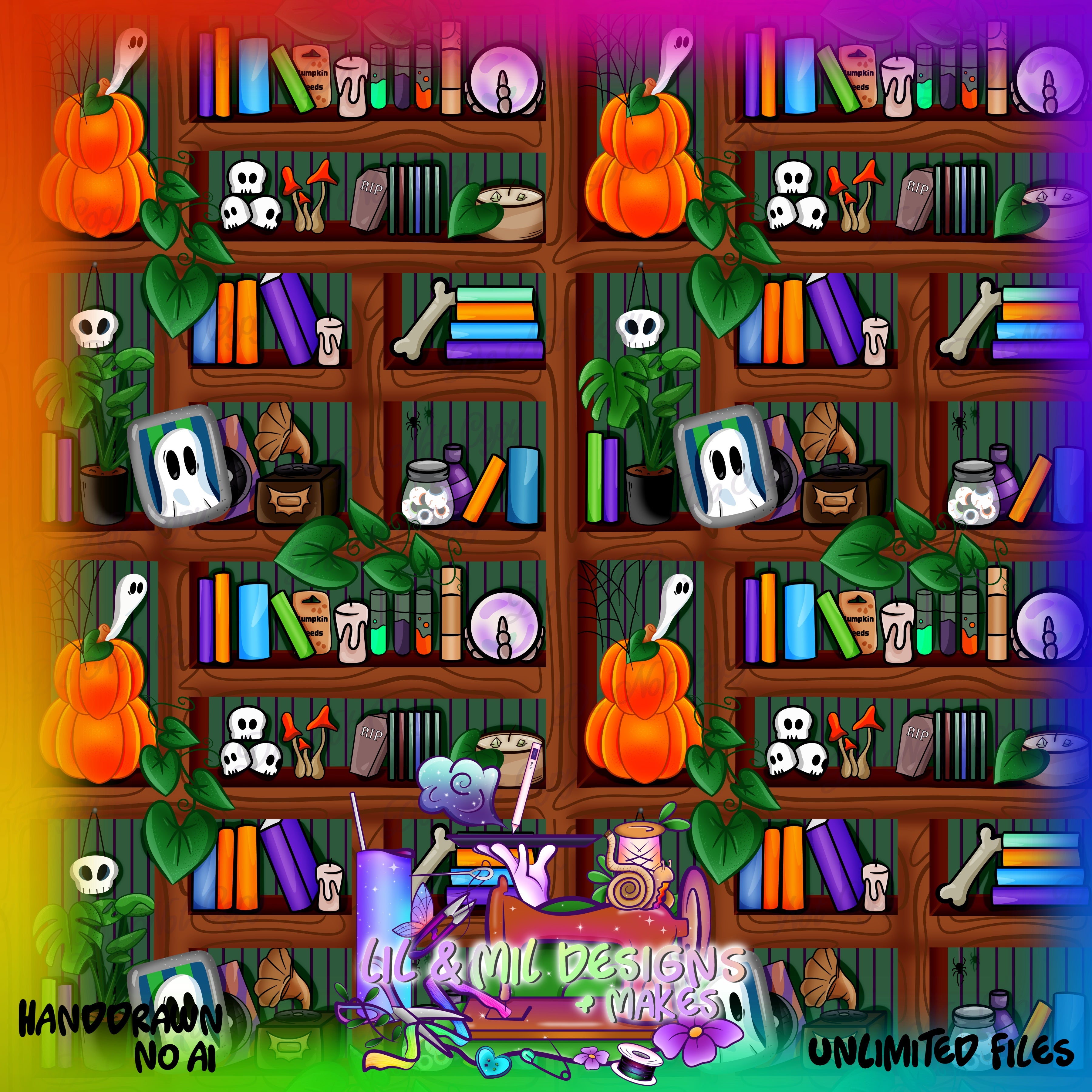 Halloween Shelves (Unlimited files)