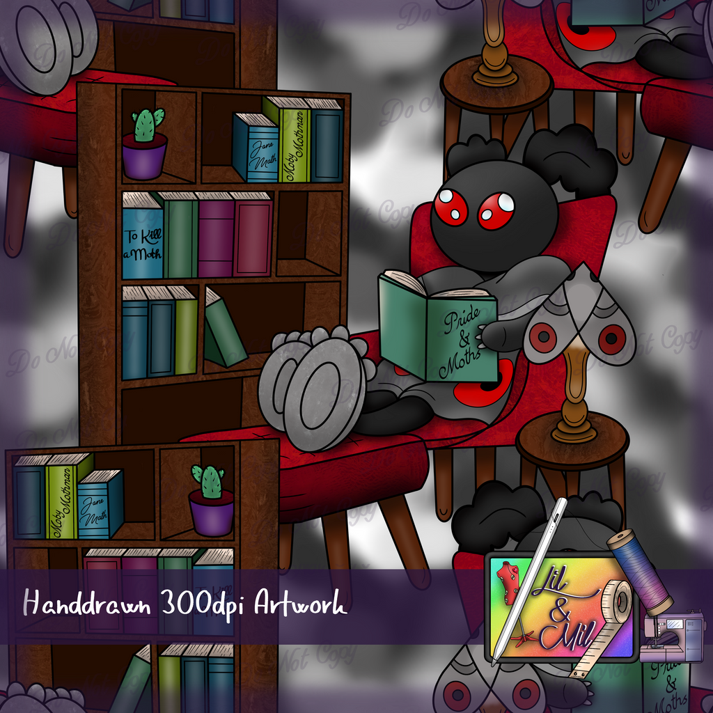 Mothmans Book Nook (custom)