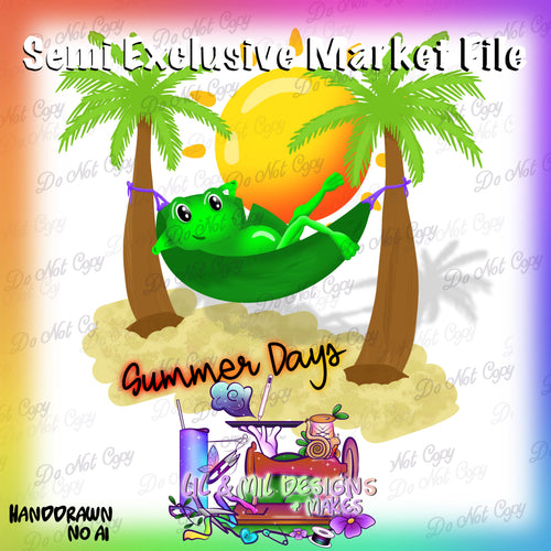 Frog Hammock (Limited to 10 Market Files)