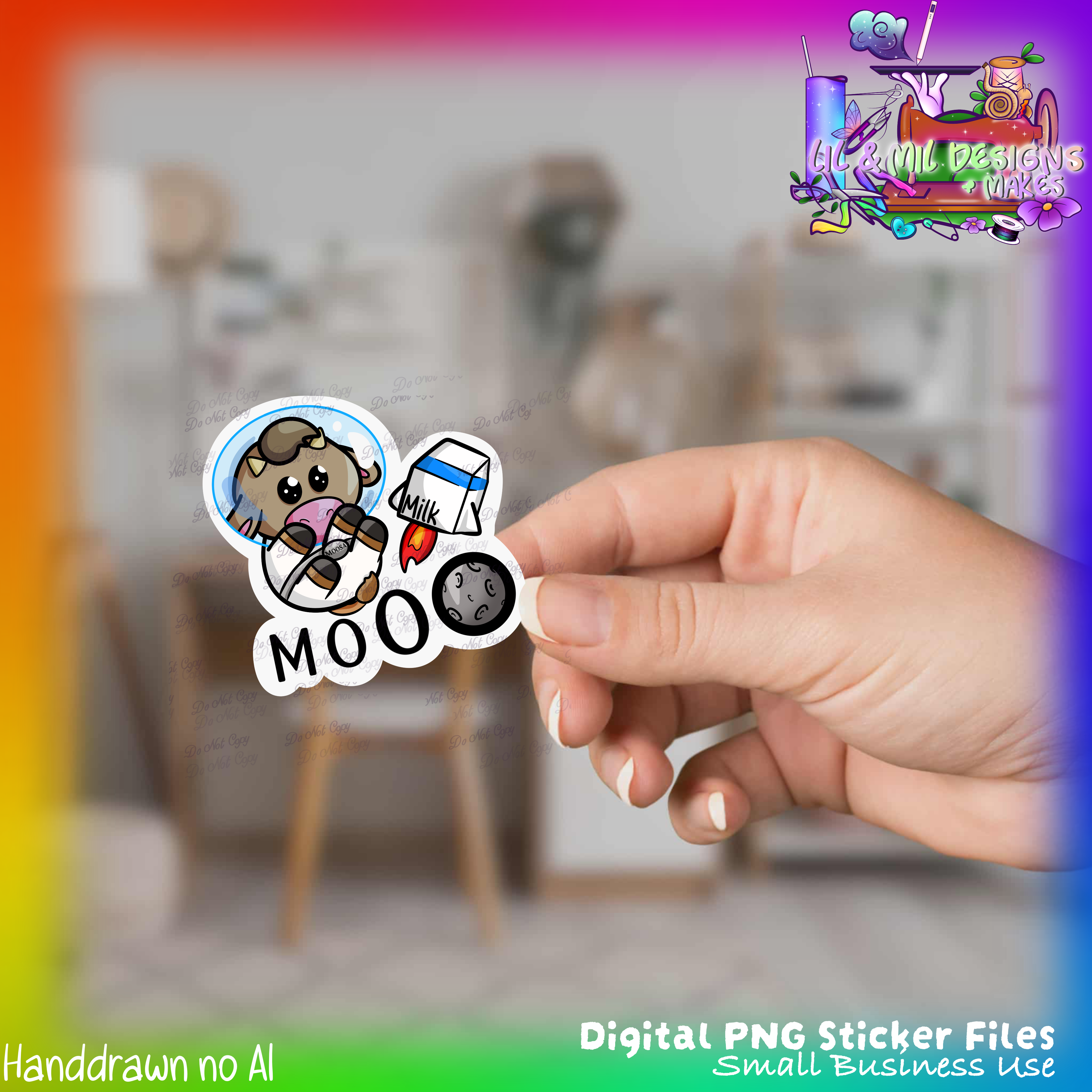Sticker PNG File (Animal)
