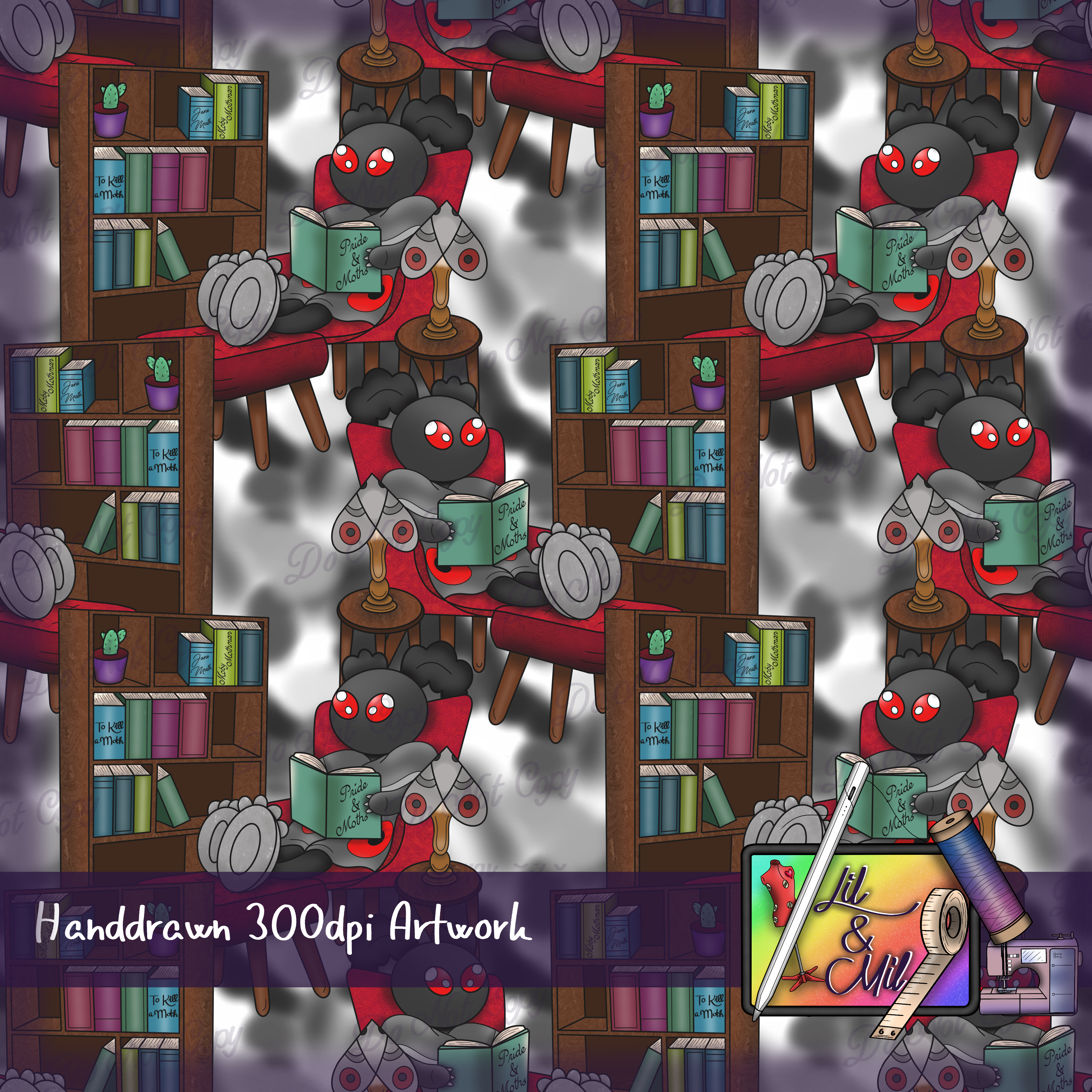 Mothmans Book Nook (custom)