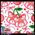 Red Cherry Pandas (Colour Splash Mystery Red)