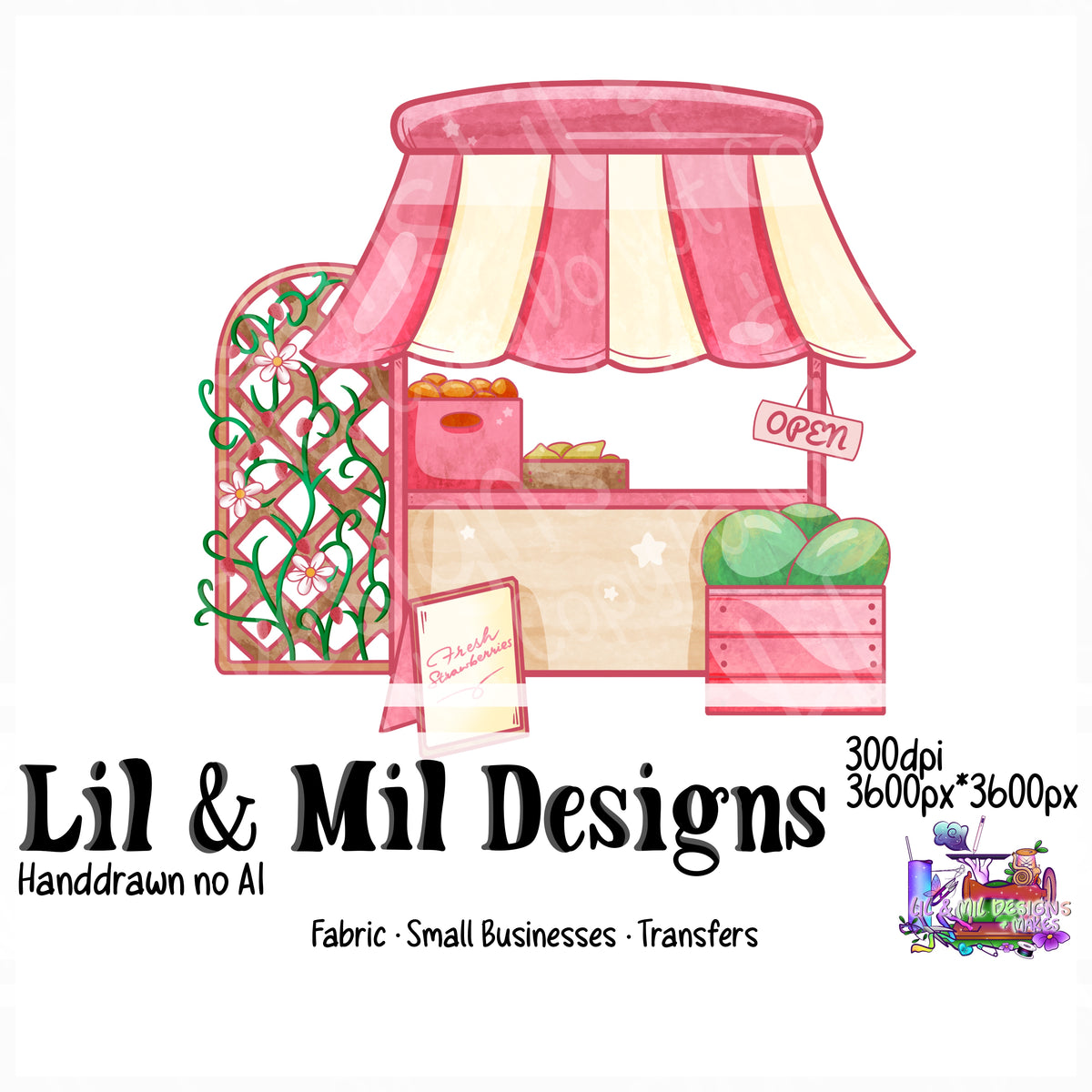 10. Lattice (HEXTOBER Limited) Strawberry Shop