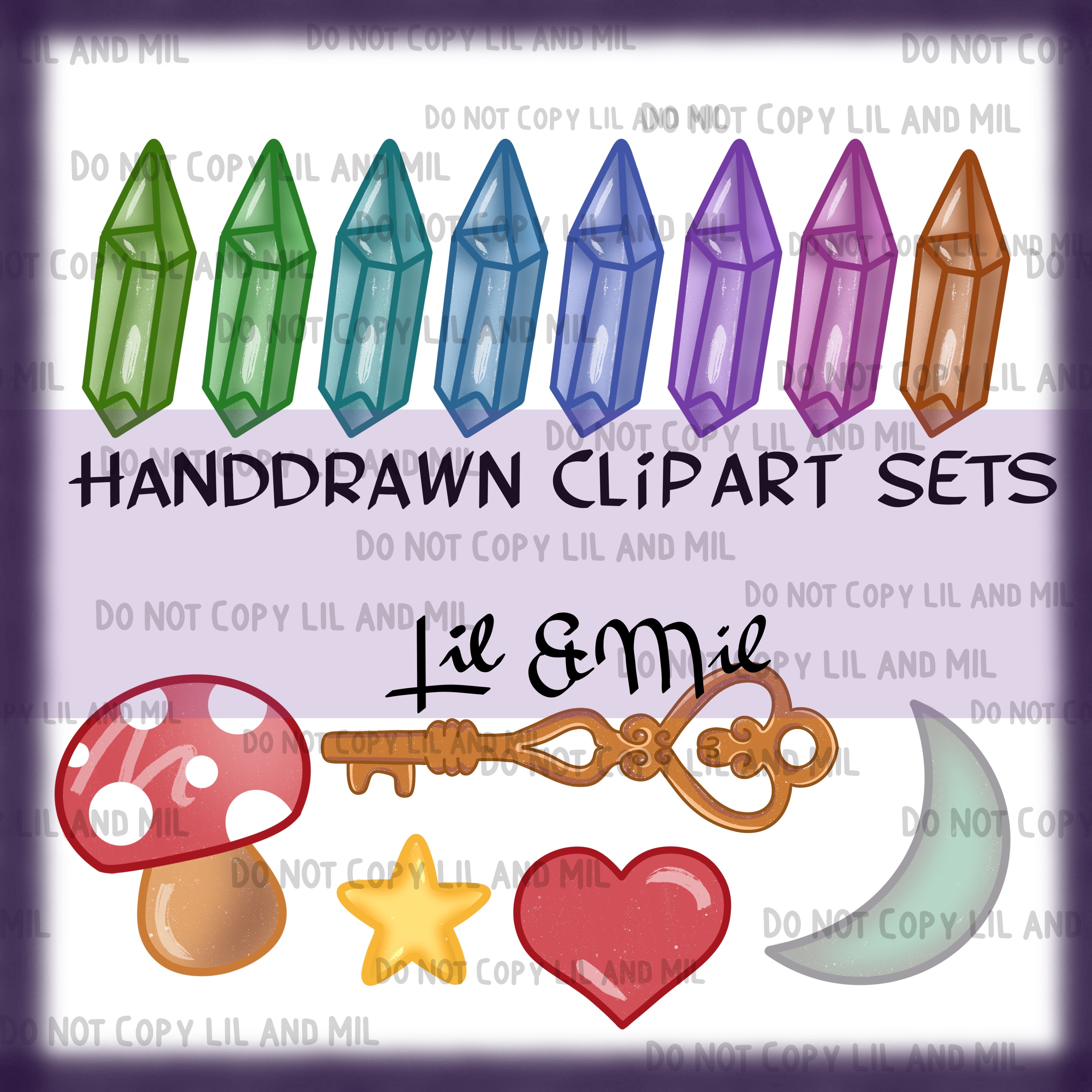 Clipart Set Misc Cottagecore Vibes