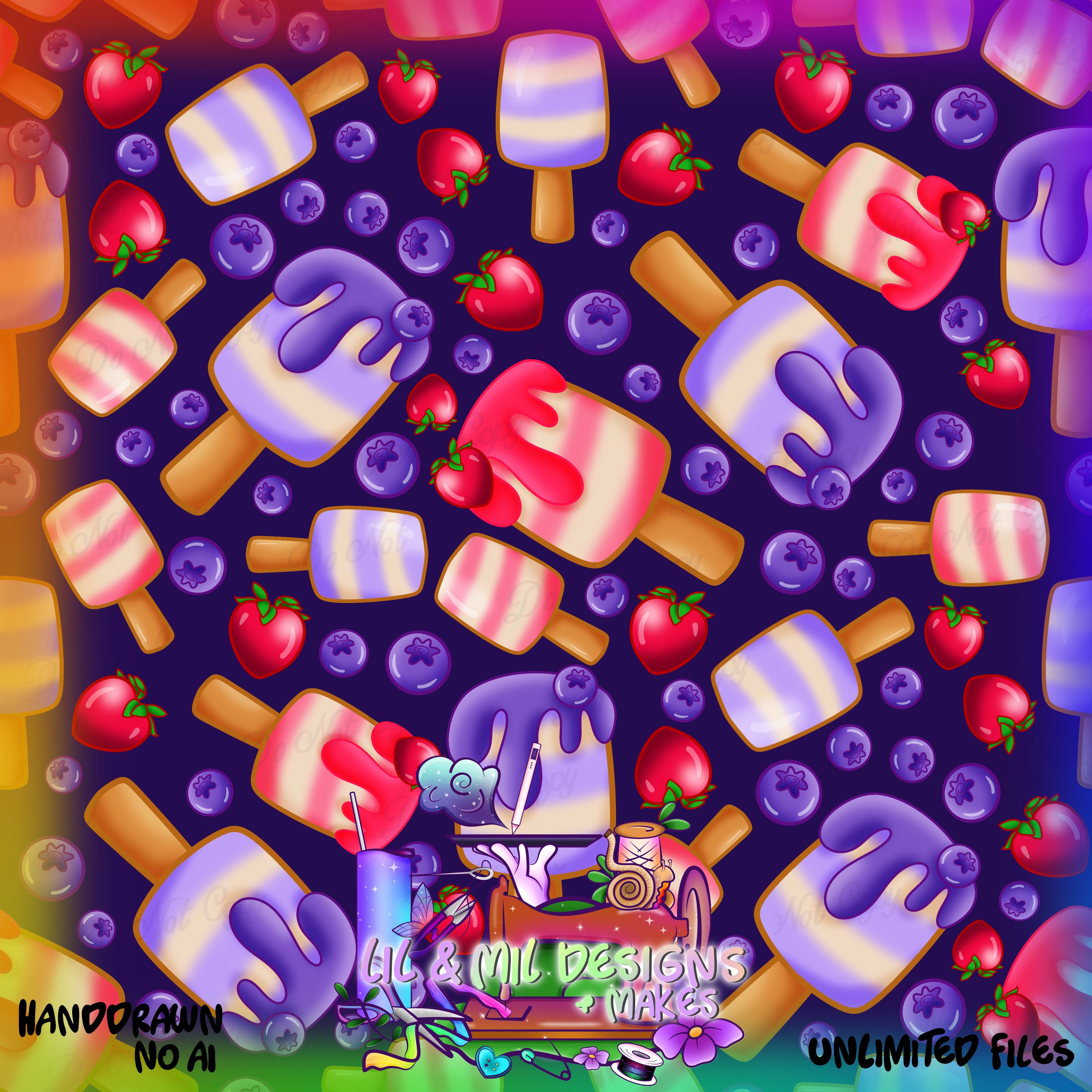 Frozen Summer Fruits (Unlimited files)