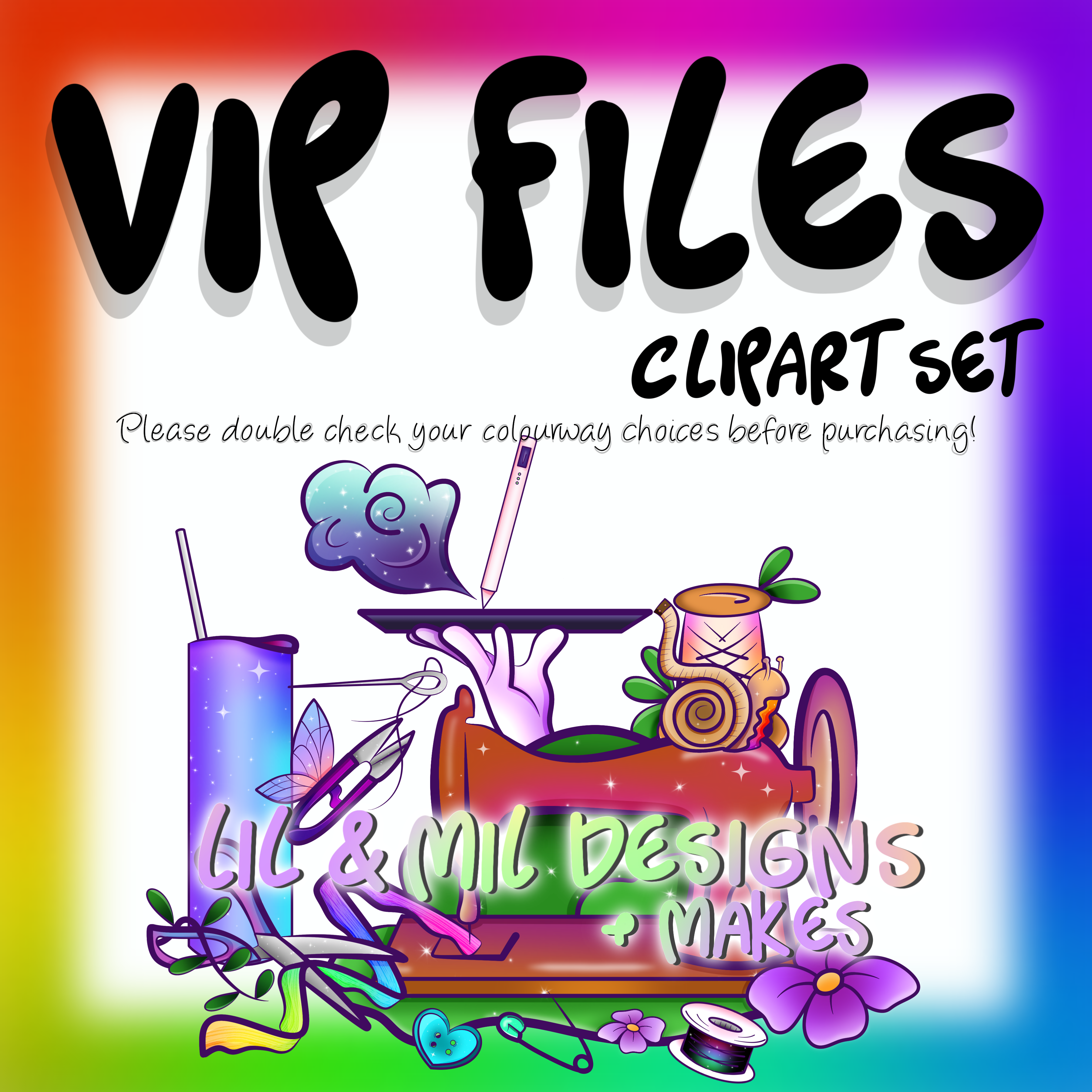 Clipart Sets (Dog Easter)