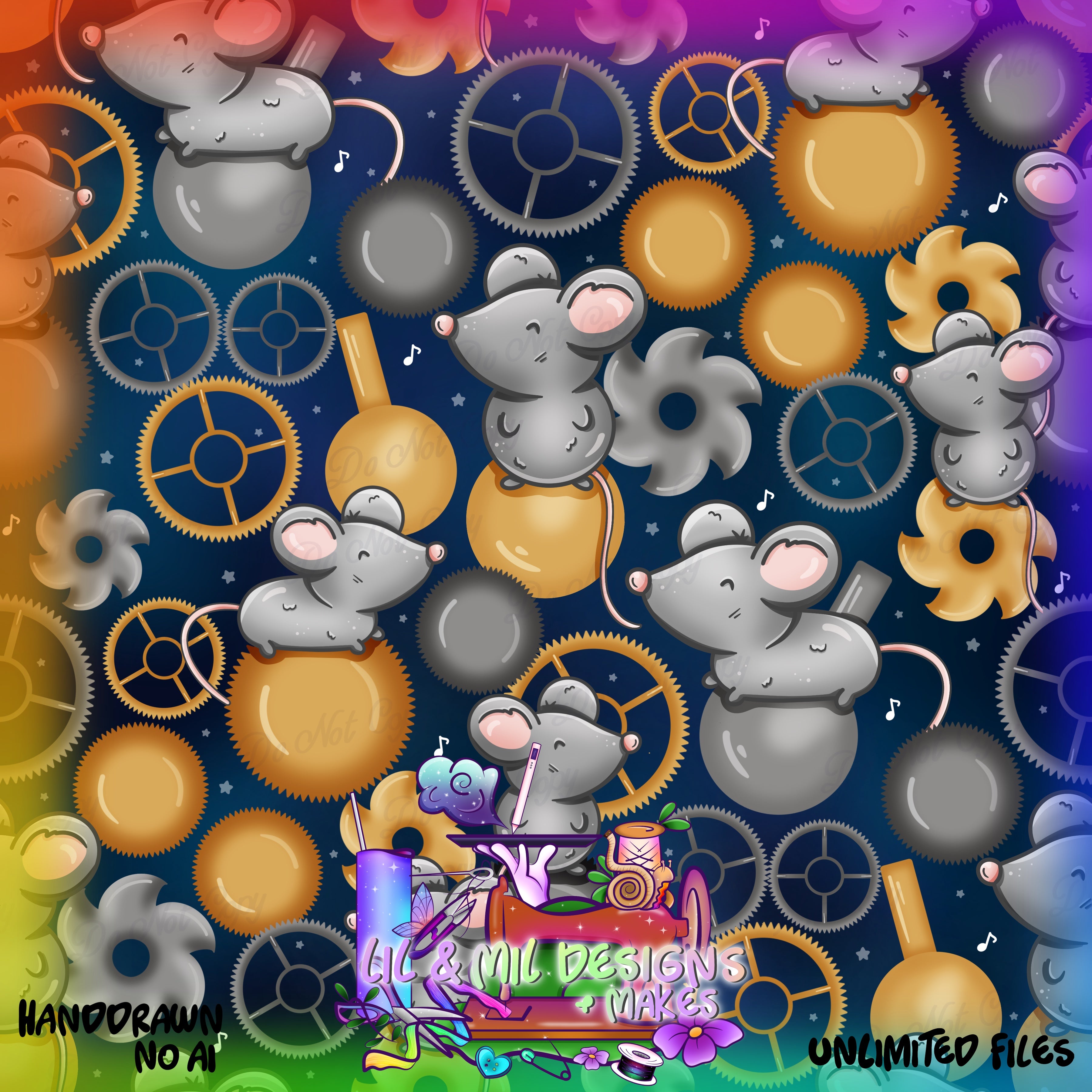 Nursery Rhyme Collab - Hickory Dickory (Unlimited files) + FREEBIE