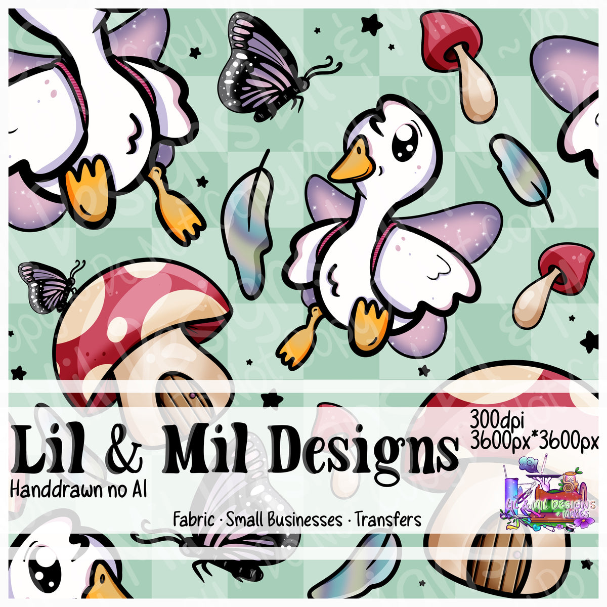14. Bird (HEXTOBER Limited) Silly Goose Fairy