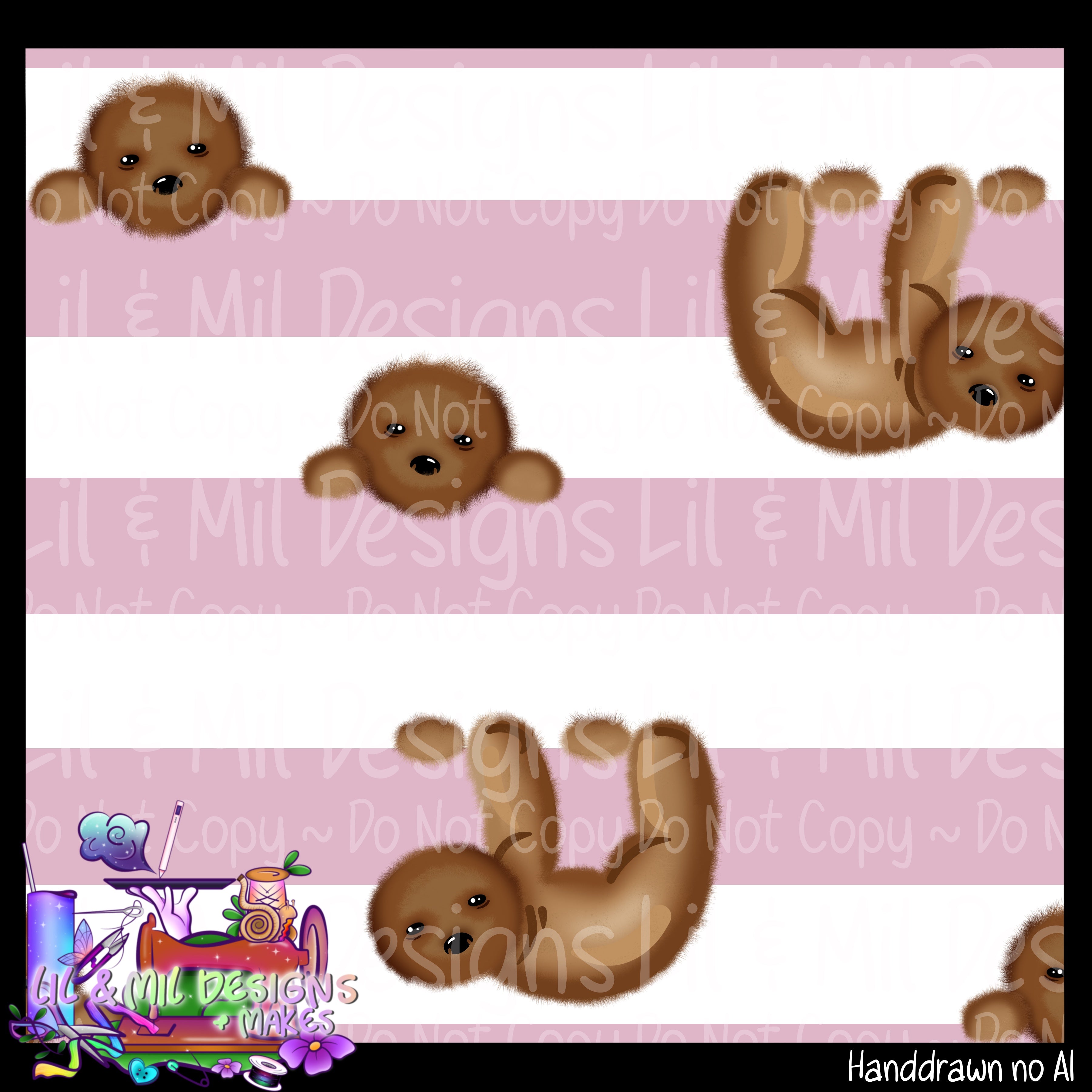 Animal Stripes Sloth (Limited)