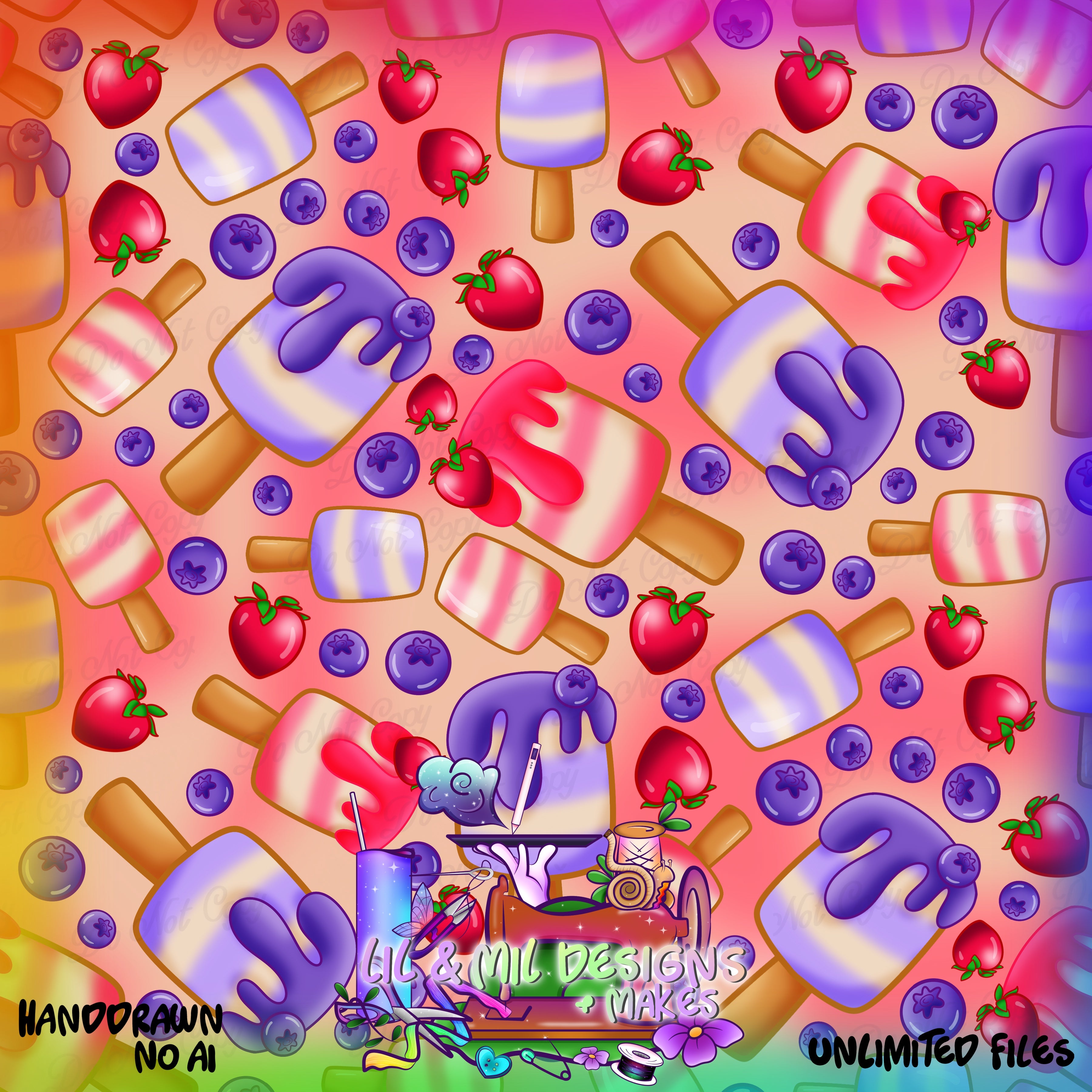 Frozen Summer Fruits (Unlimited files)
