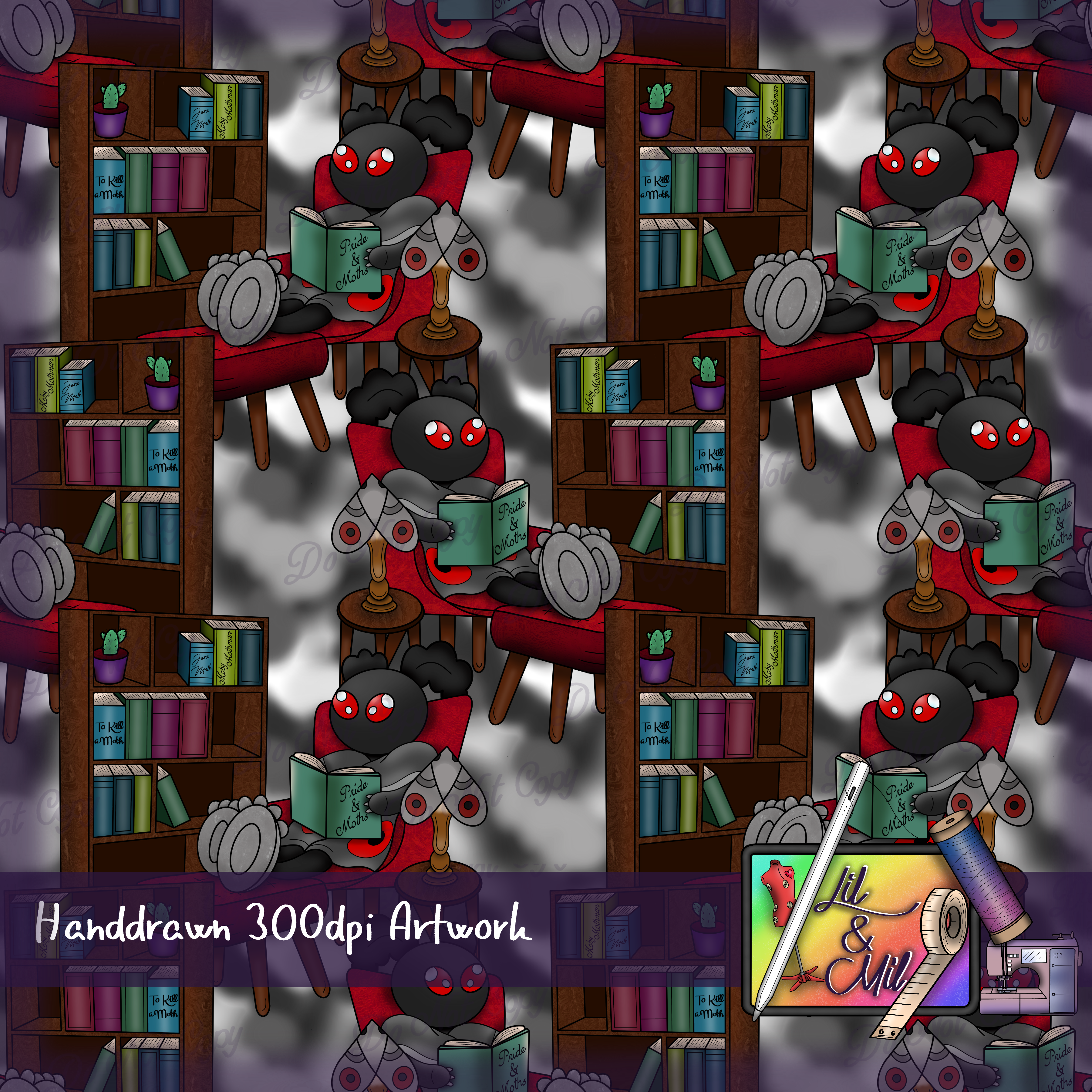 Mothmans Book Nook (custom)