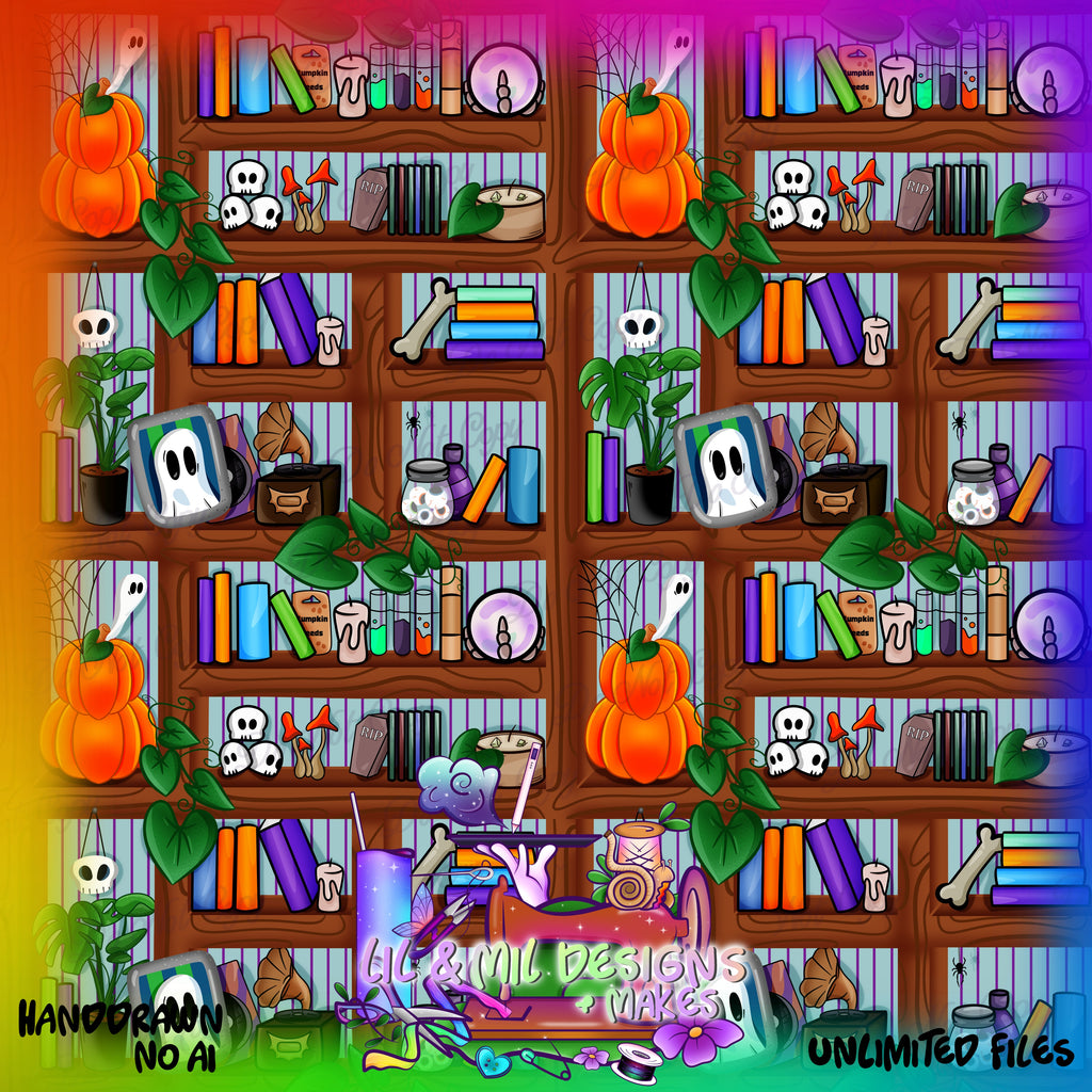 Halloween Shelves (Unlimited files)