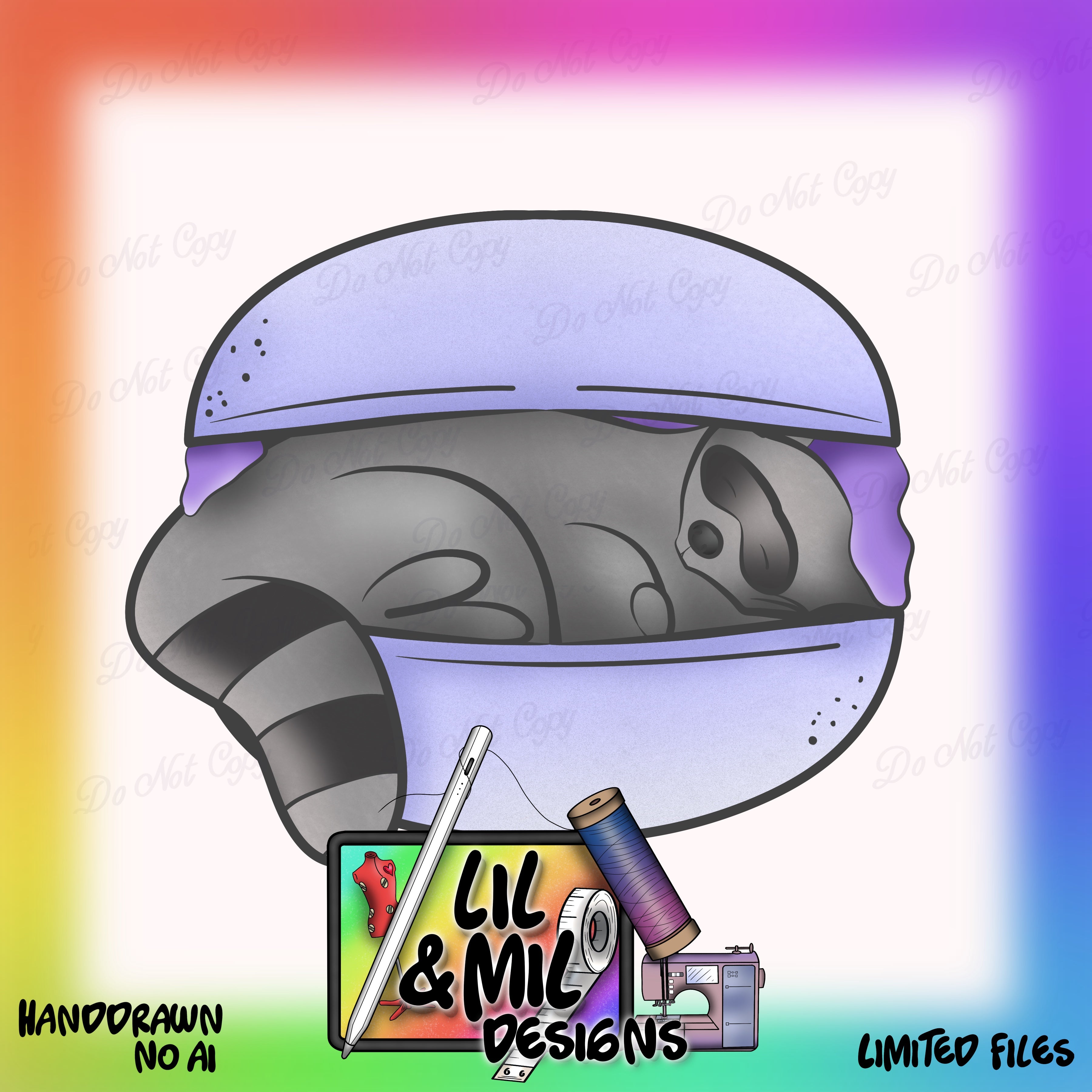 Foodimals - Macaroon Raccoon