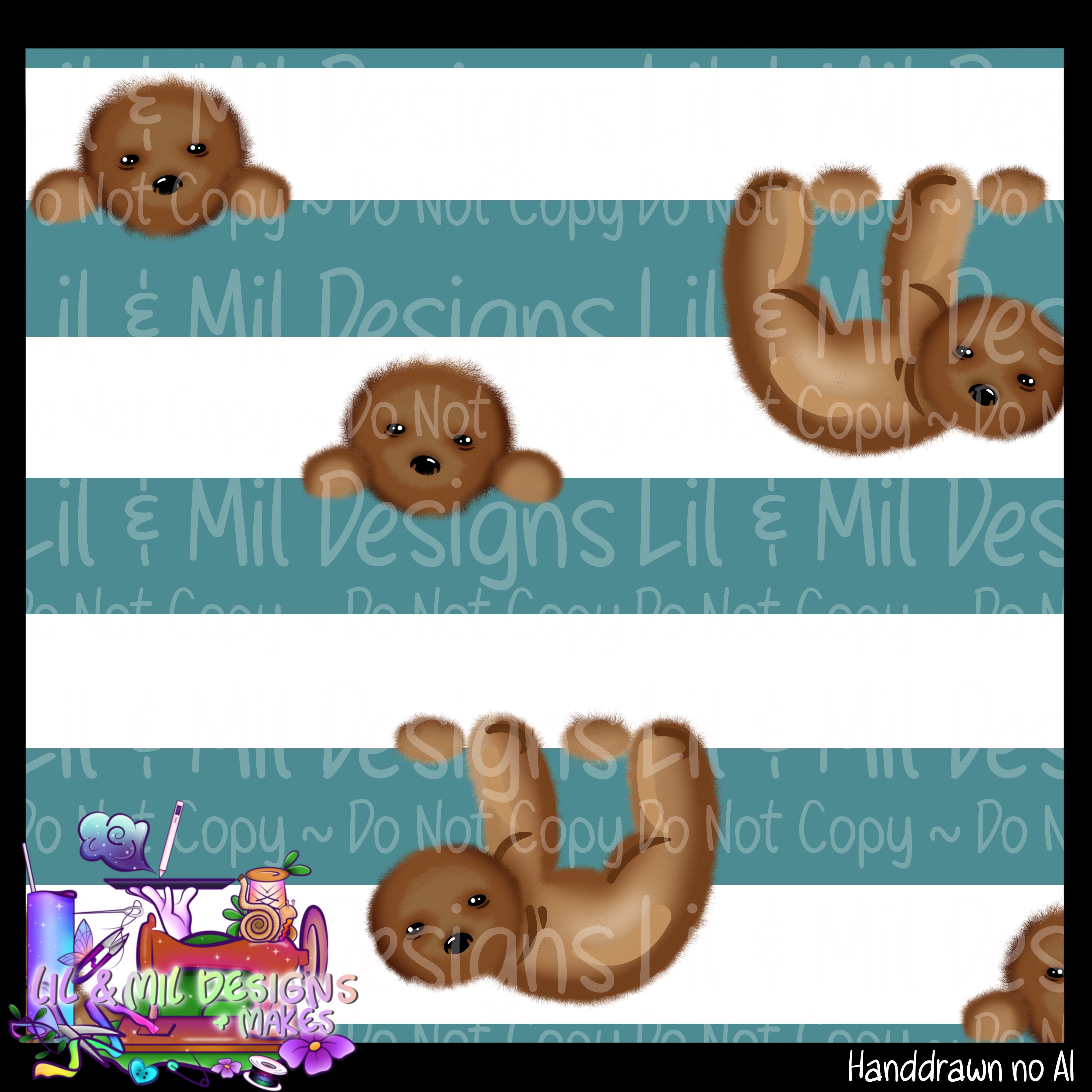 Animal Stripes Sloth (Limited)