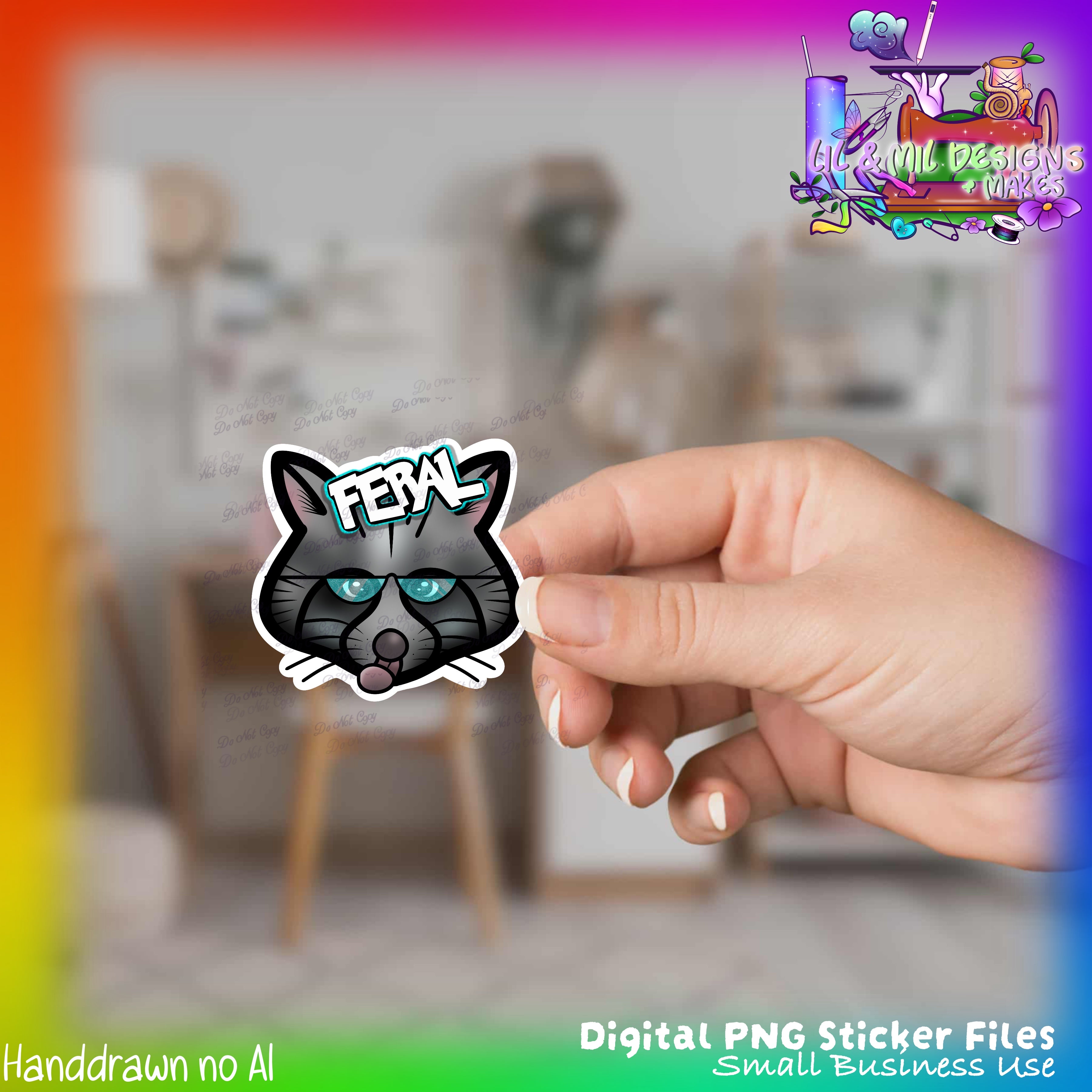Sticker PNG File (Animal)