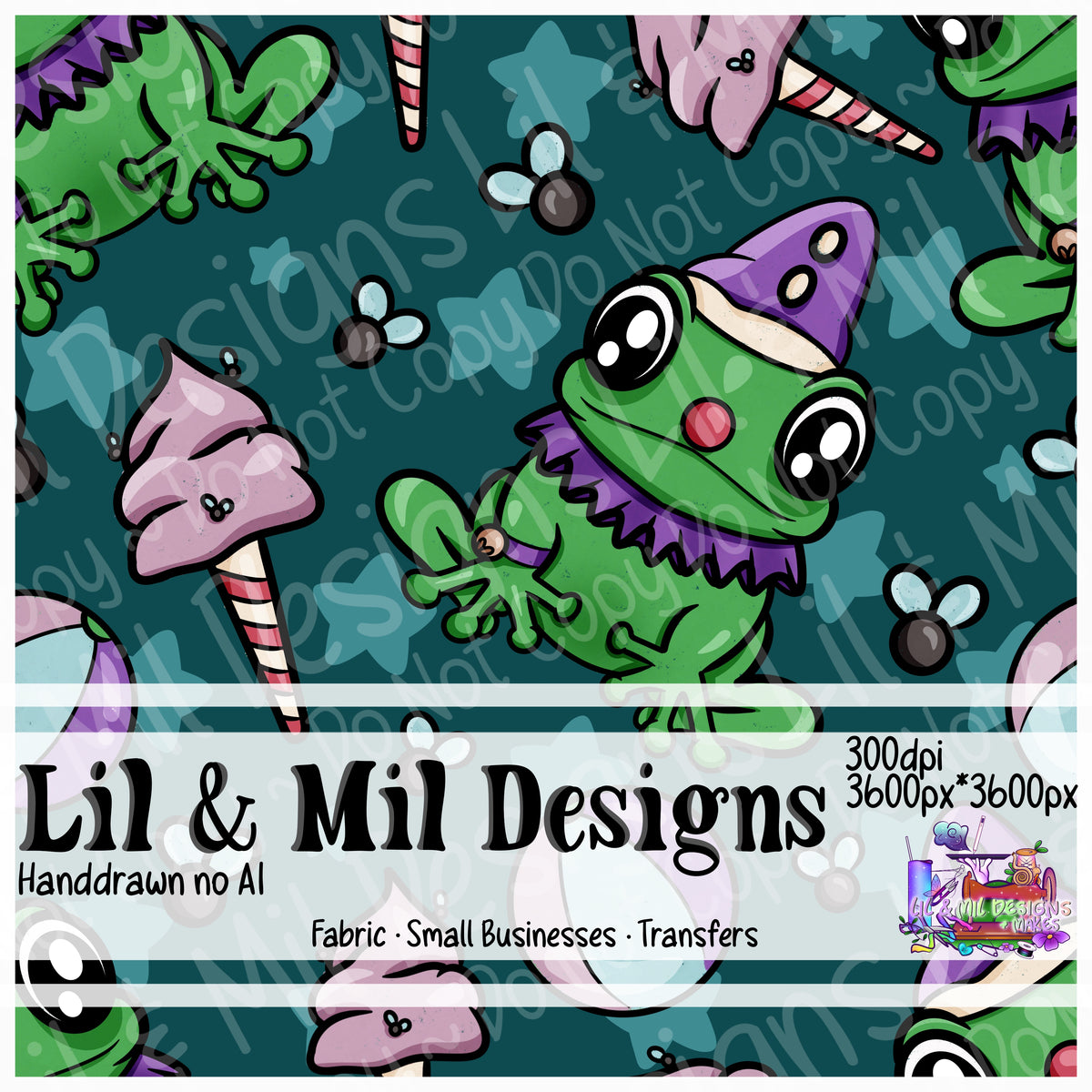 5. Frog (HEXTOBER Limited) Little Jester