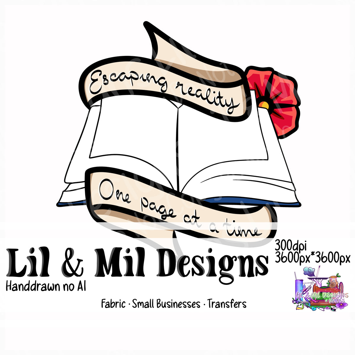 20. Tattoo (HEXTOBER Limited) Bookish Tattoo