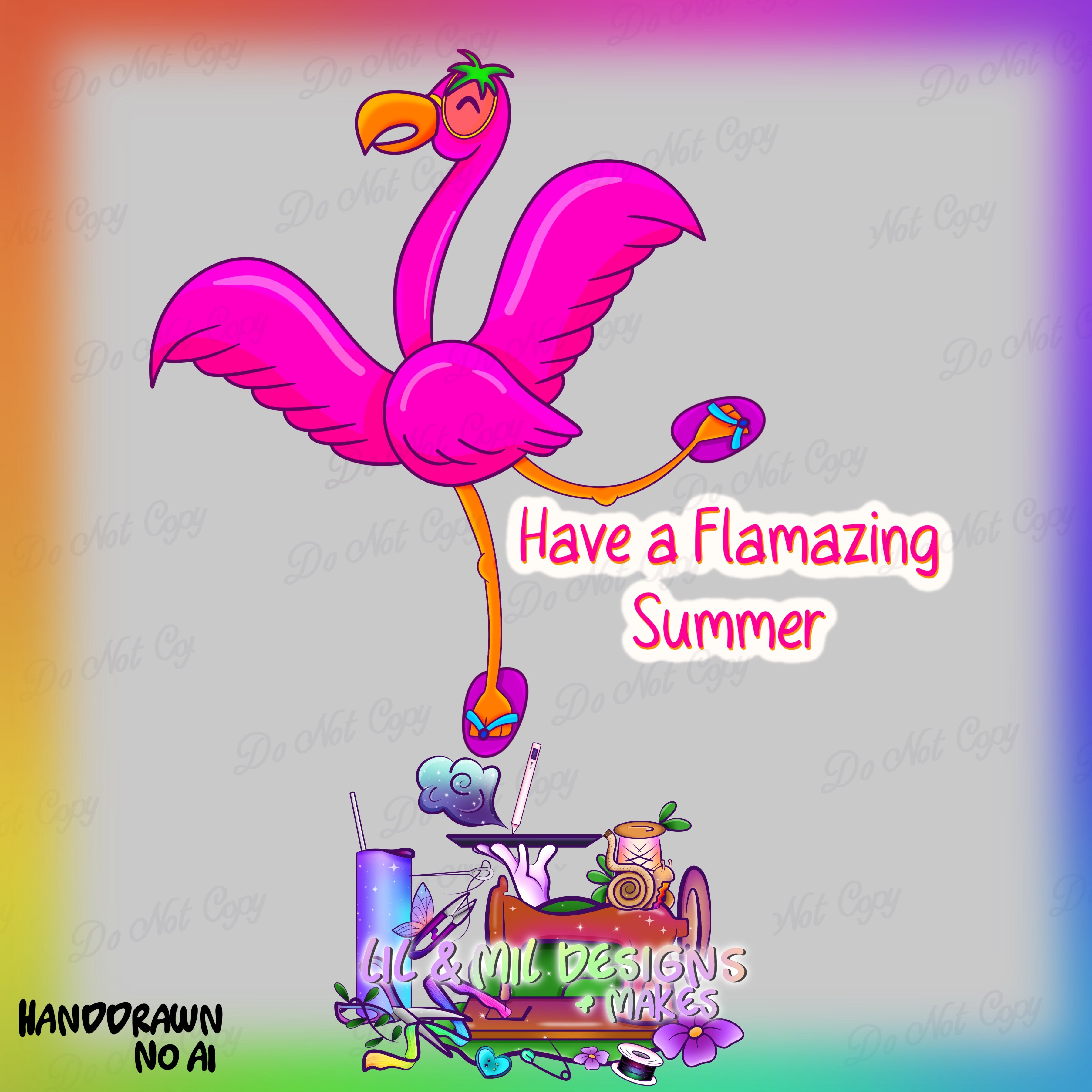 April Mystery (Summer) #3 Flamingo