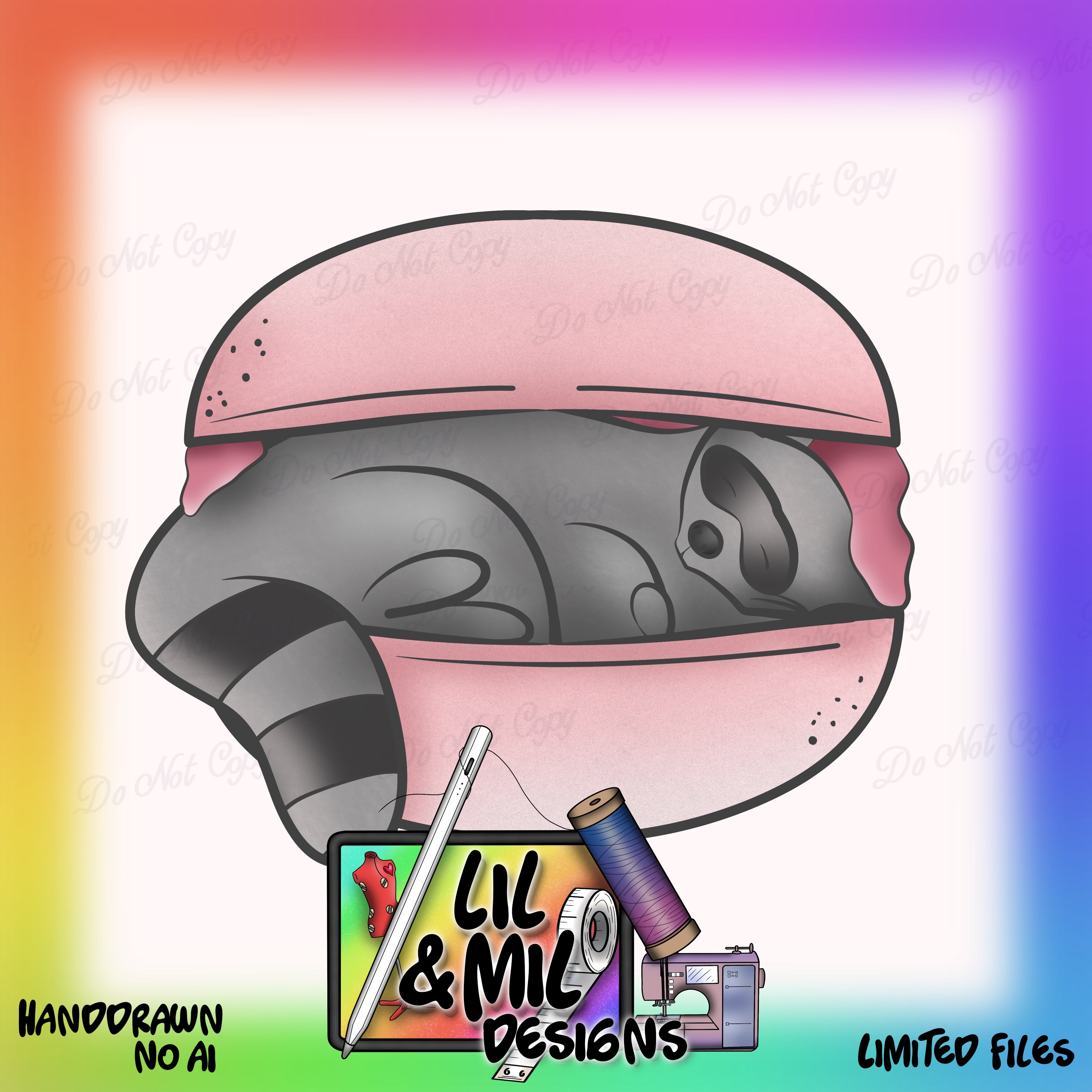 Foodimals - Macaroon Raccoon