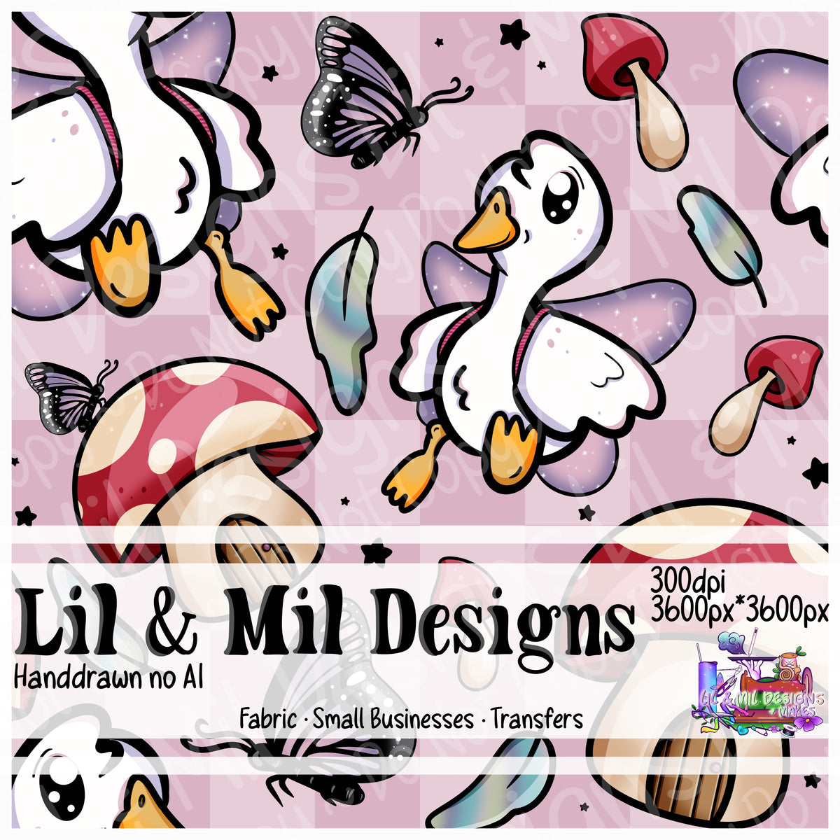 14. Bird (HEXTOBER Limited) Silly Goose Fairy