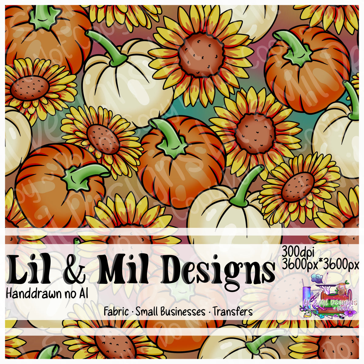 9. Bloom (HEXTOBER Limited) Fall Floral Pumpkins