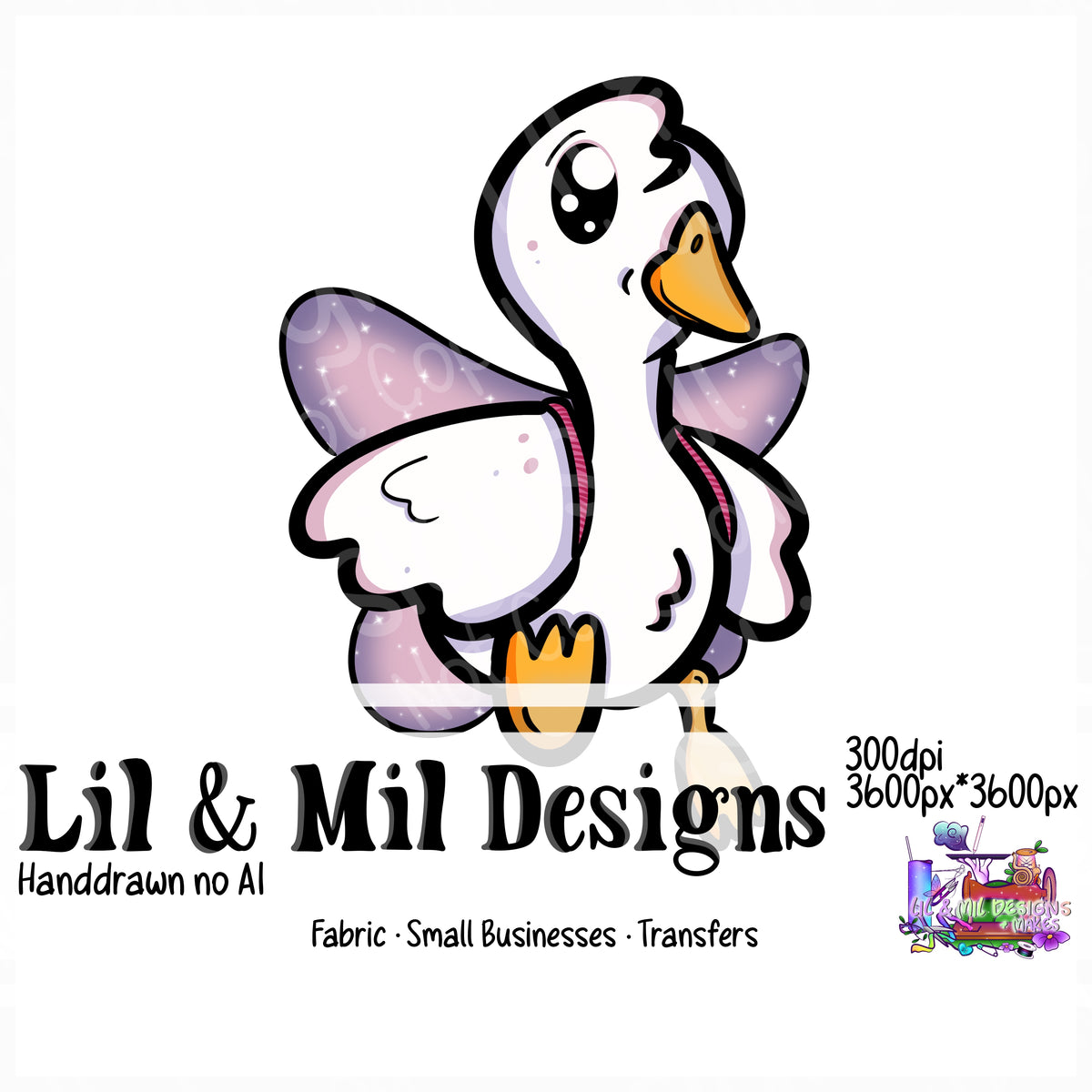 14. Bird (HEXTOBER Limited) Silly Goose Fairy