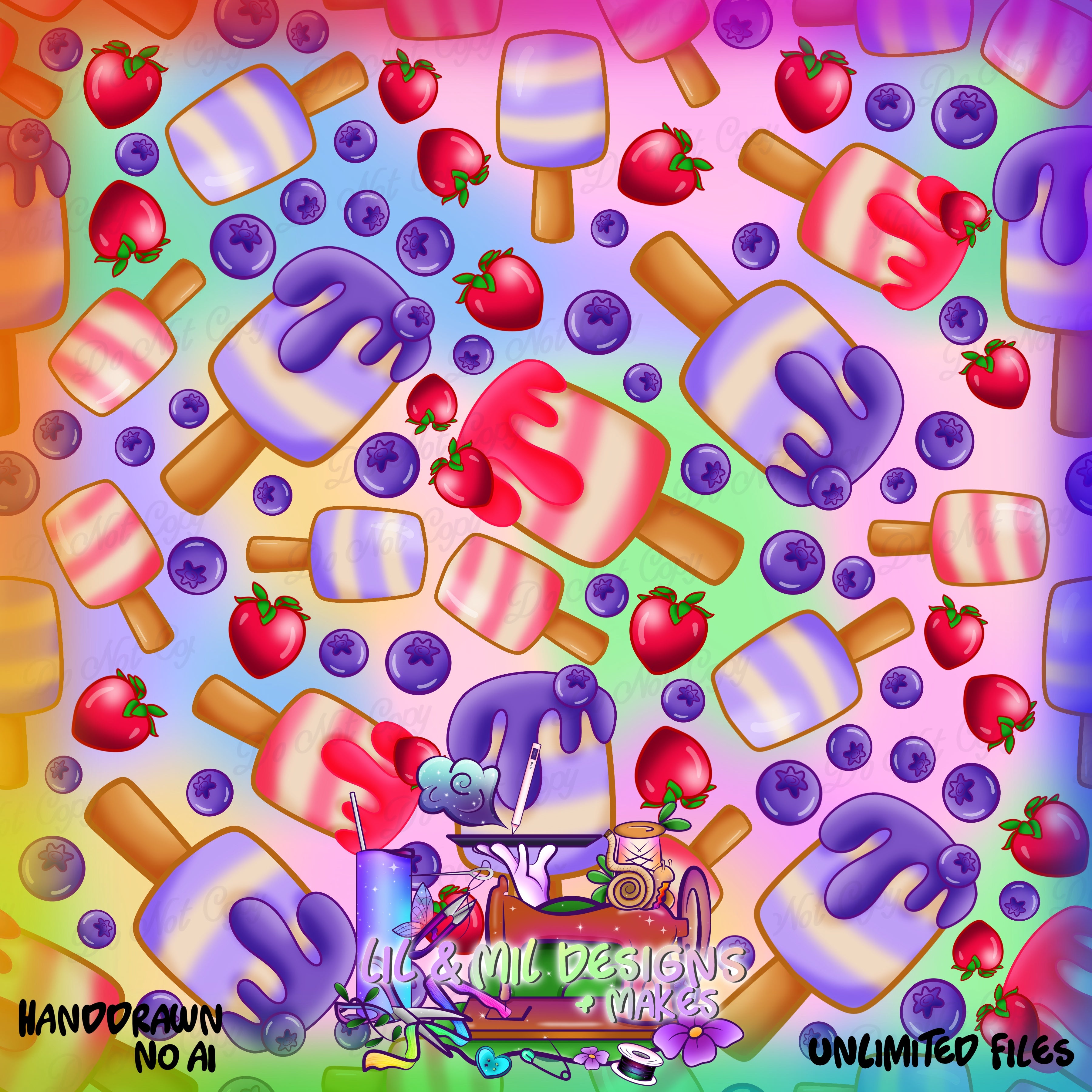 Frozen Summer Fruits (Unlimited files)