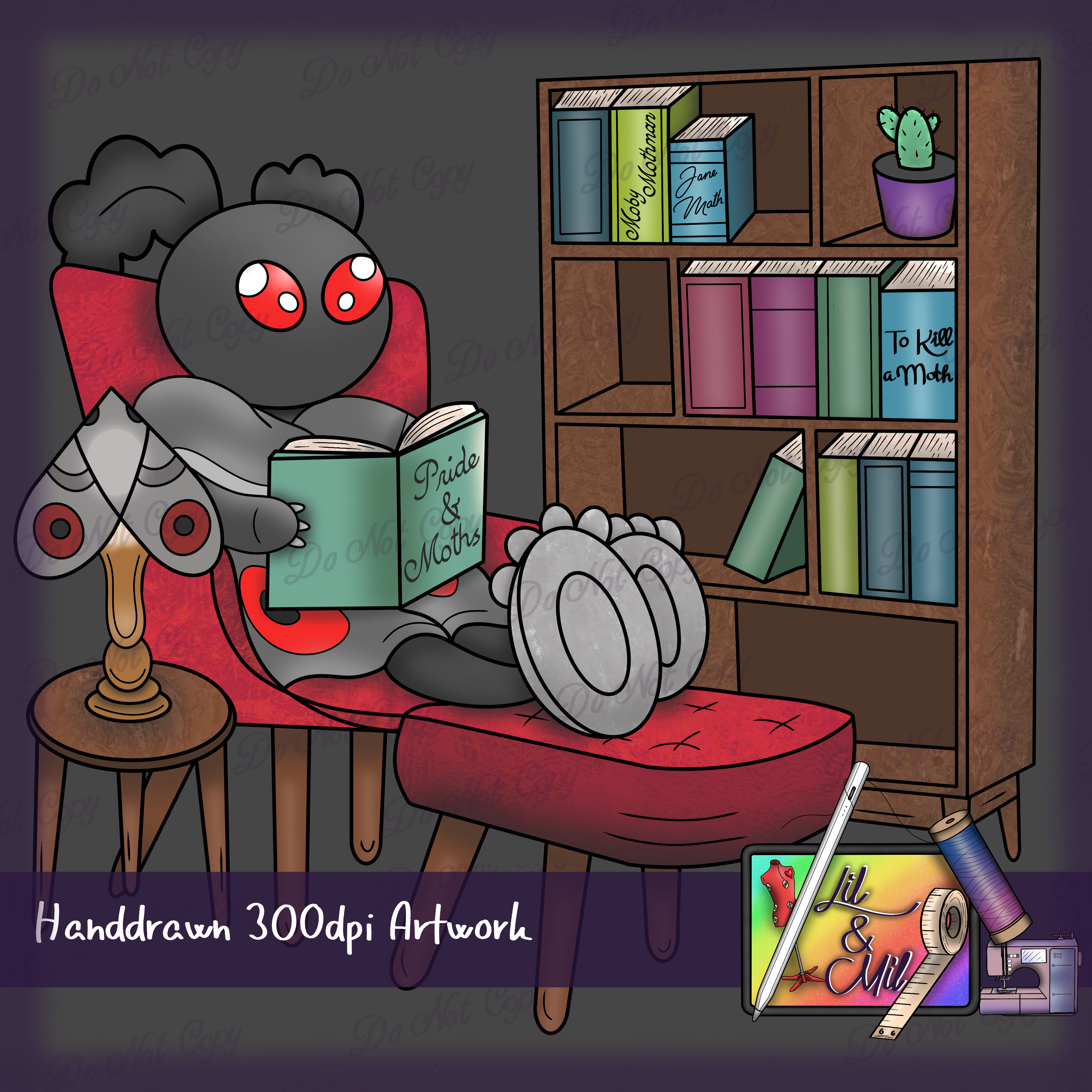 Mothmans Book Nook (custom)