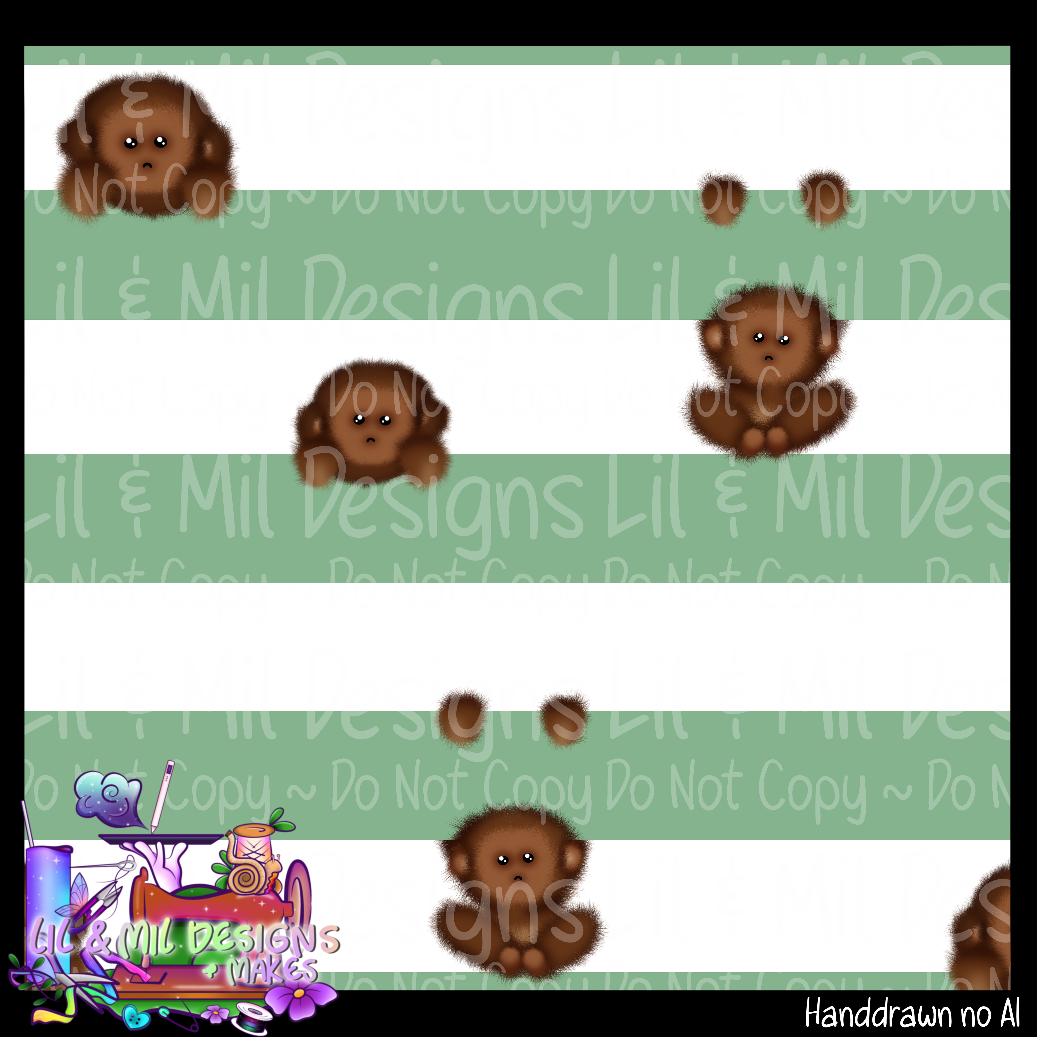 Animal Stripes Monkey (Limited)