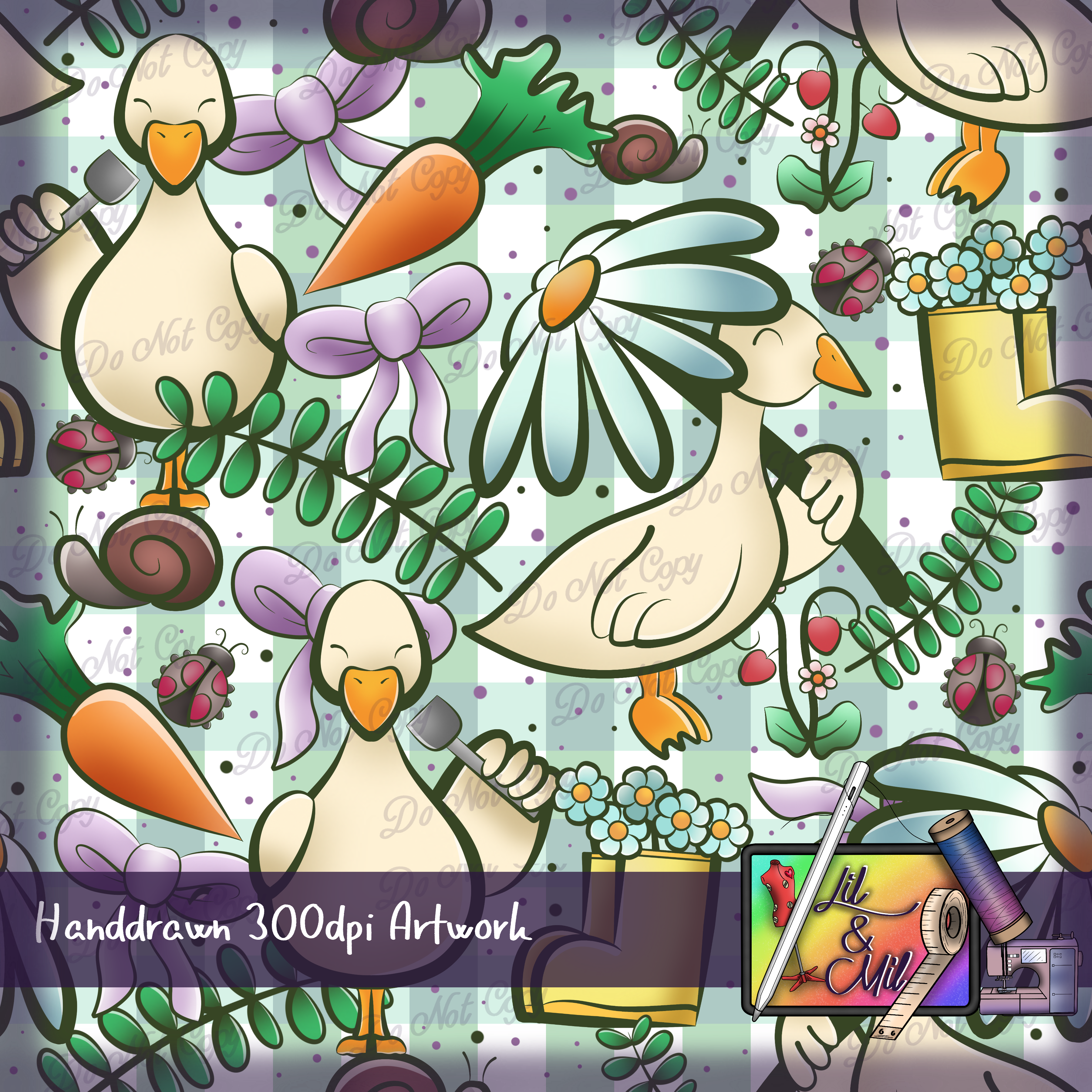14 Days CHECKER Silly Goose