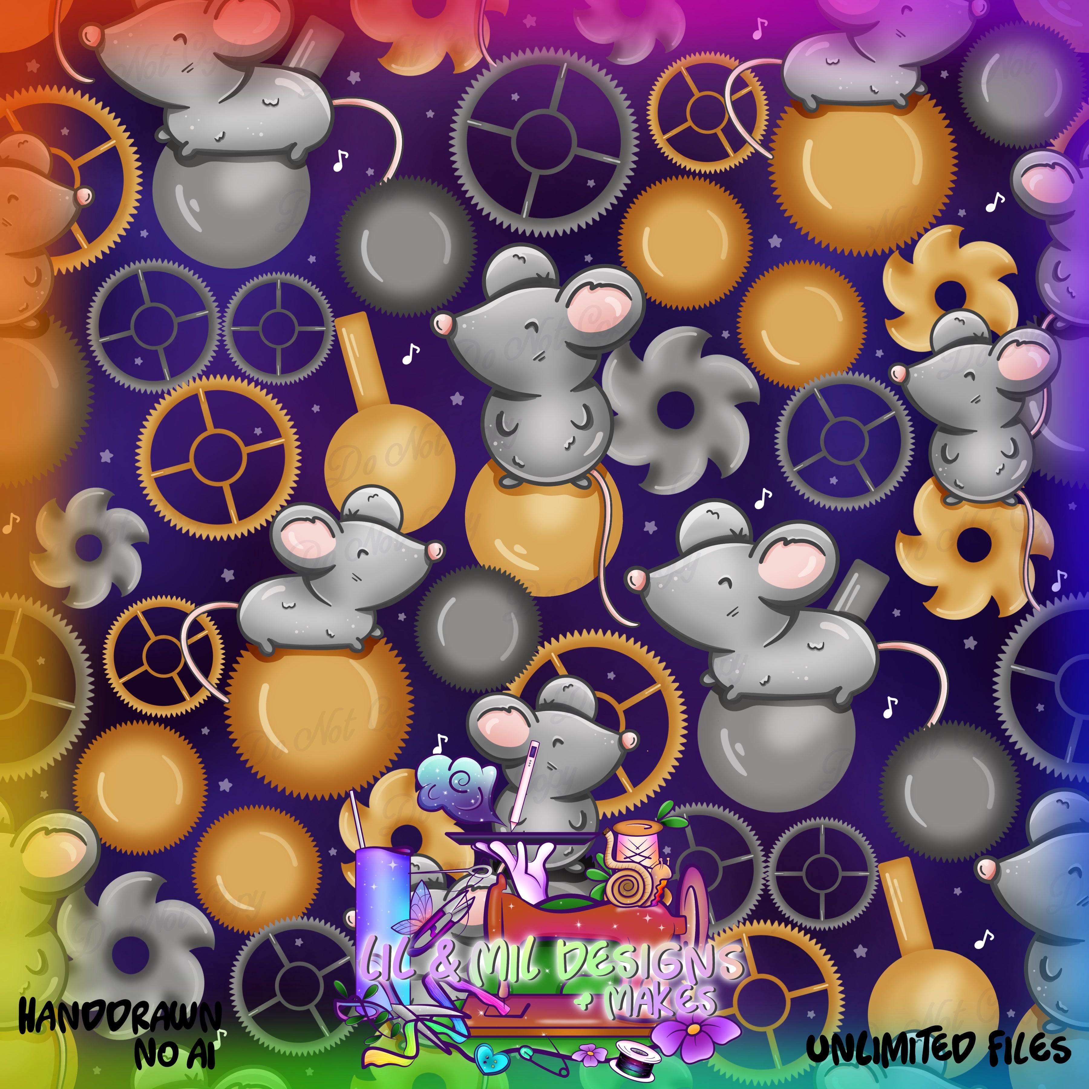 Nursery Rhyme Collab - Hickory Dickory (Unlimited files) + FREEBIE