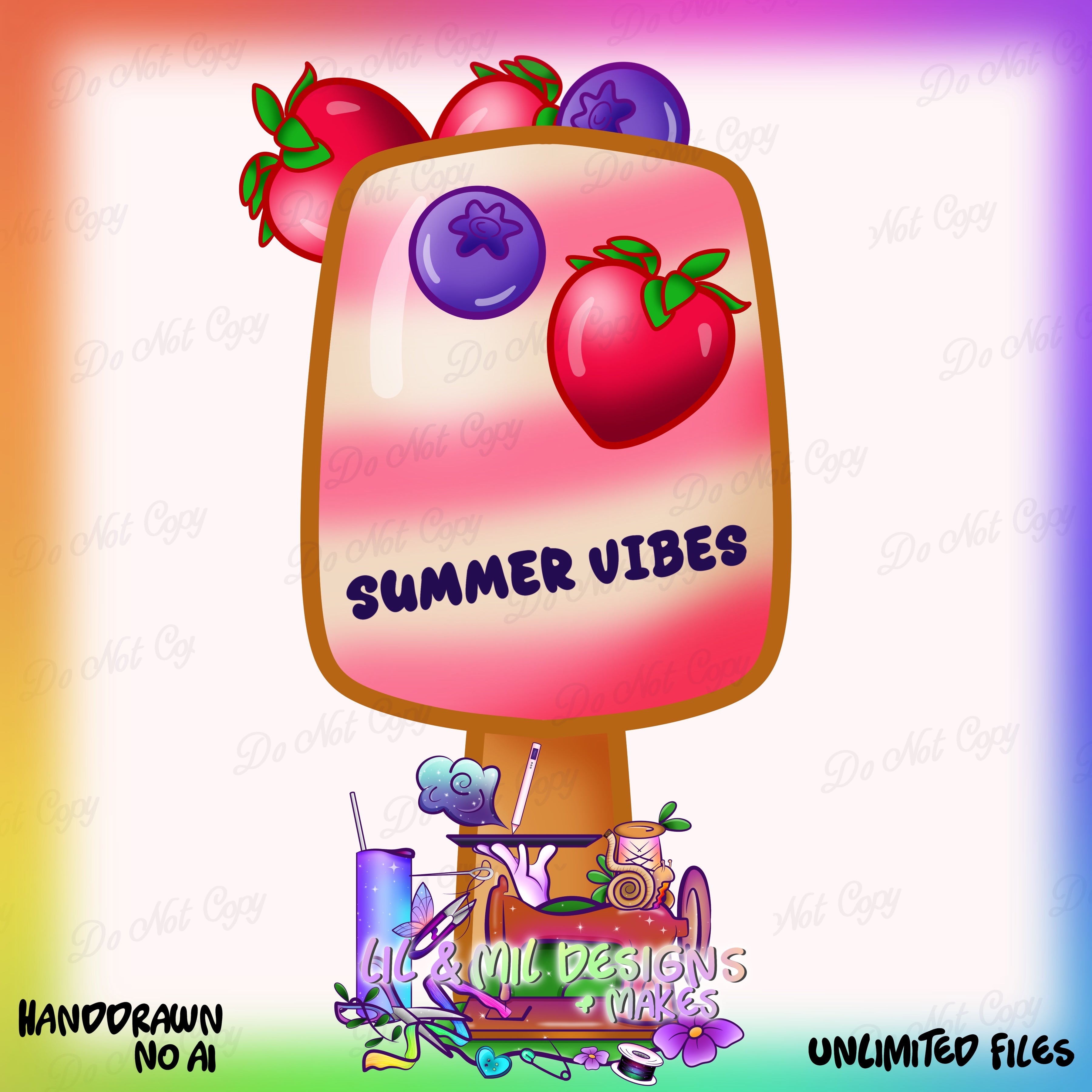 Frozen Summer Fruits (Unlimited files)