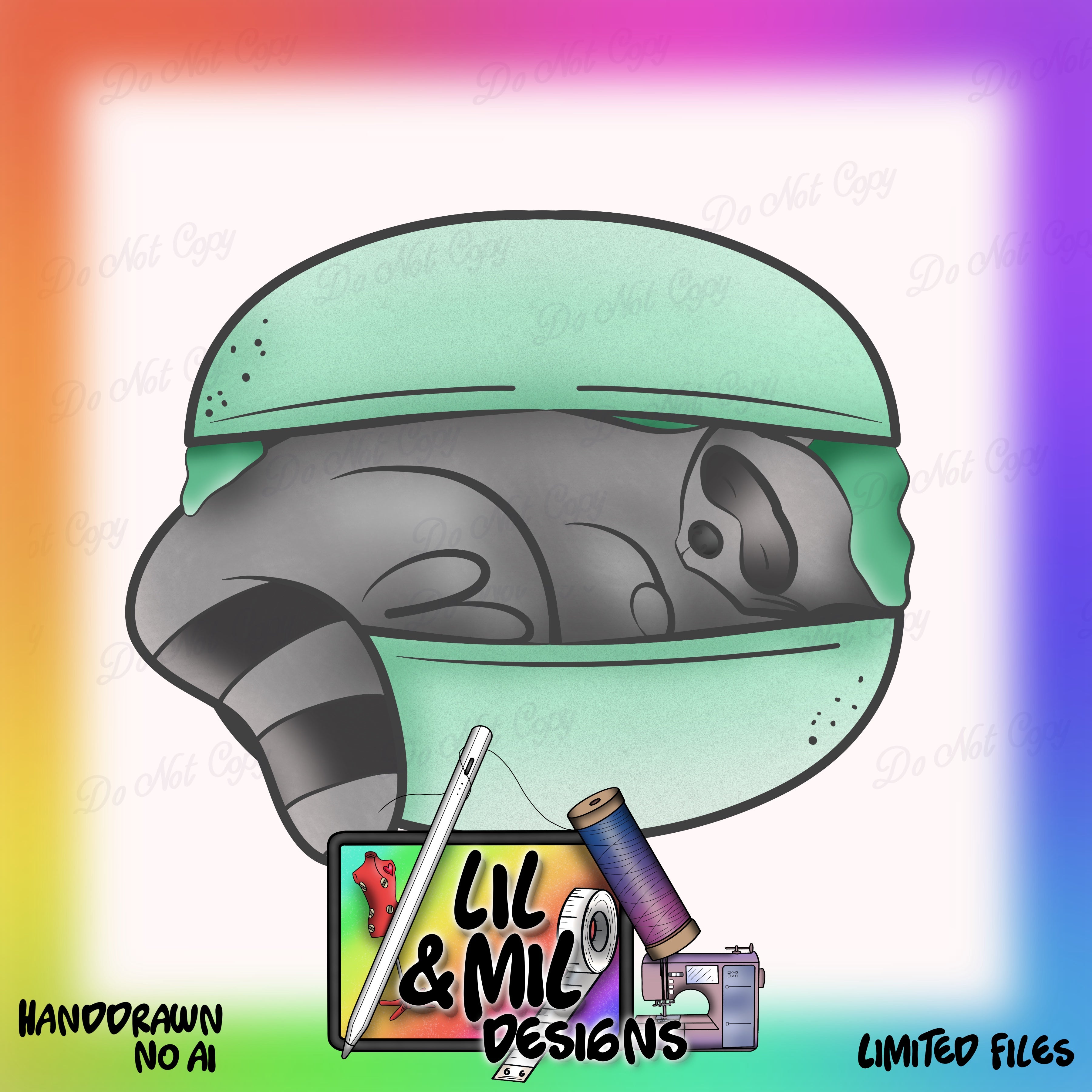 Foodimals - Macaroon Raccoon