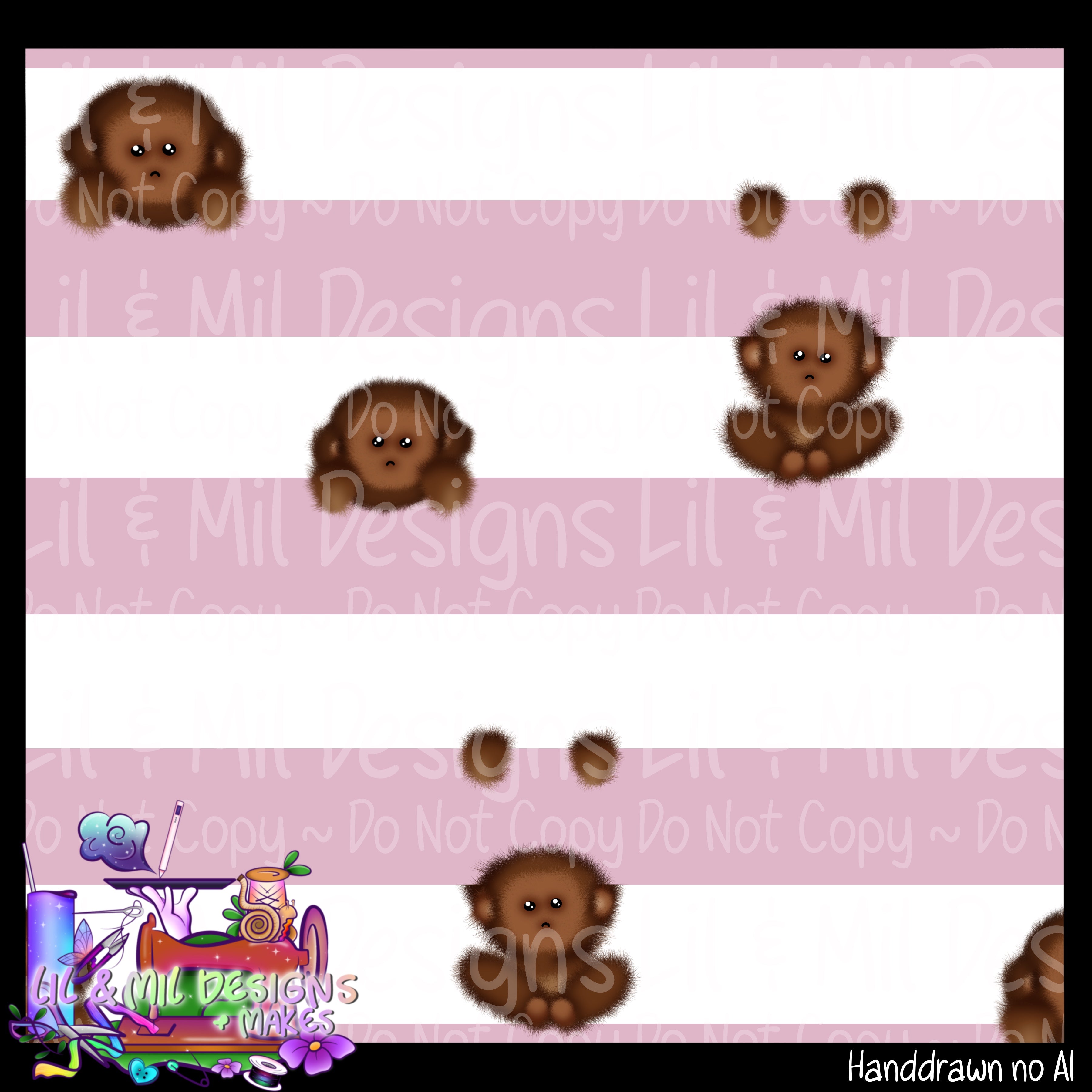 Animal Stripes Monkey (Limited)
