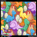 Cute Retro Dinos
