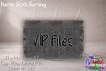 VIP Handdrawn Cup Wrap (Block Gaming)