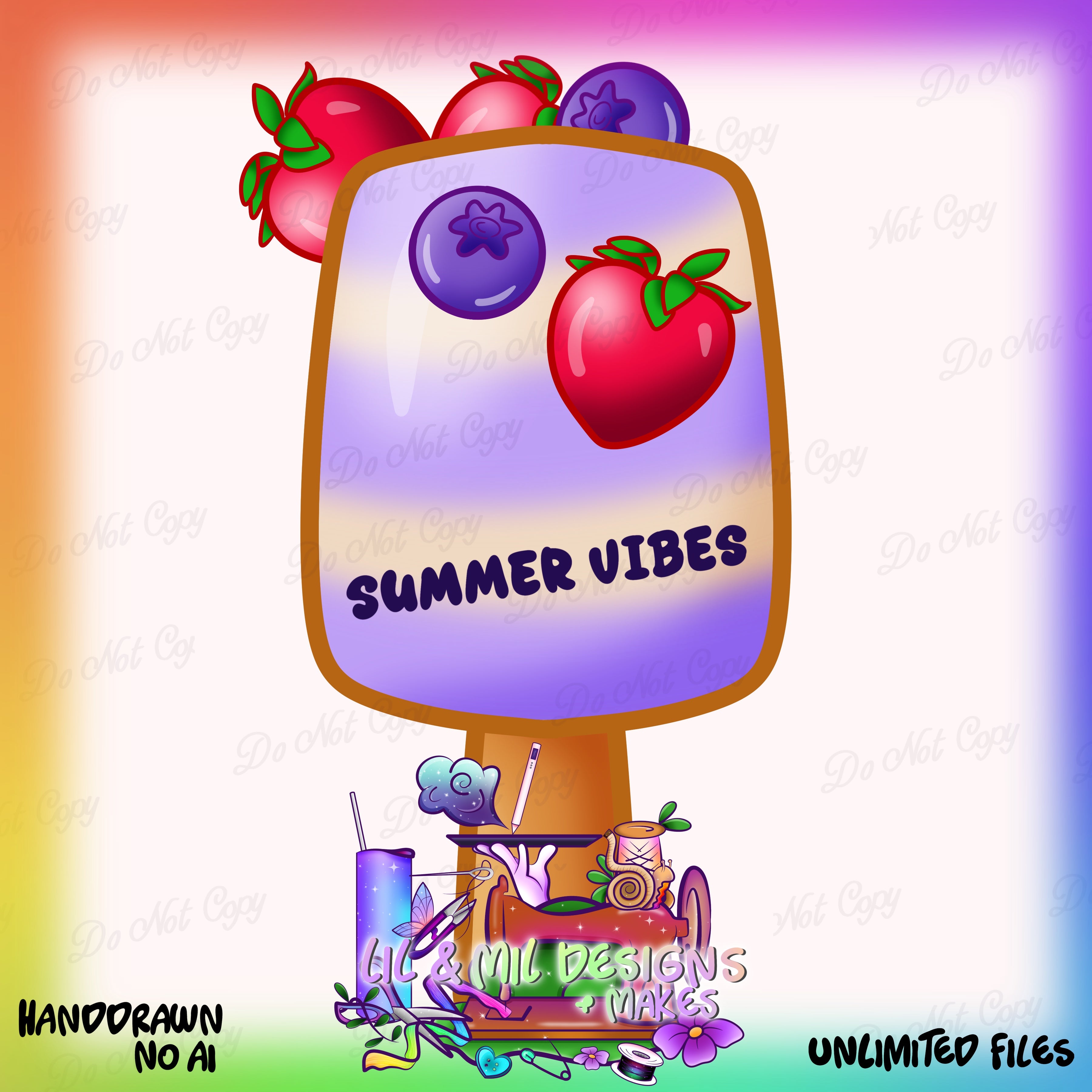 Frozen Summer Fruits (Unlimited files)