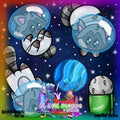 Space Animals Collab - Raccune (Limited)