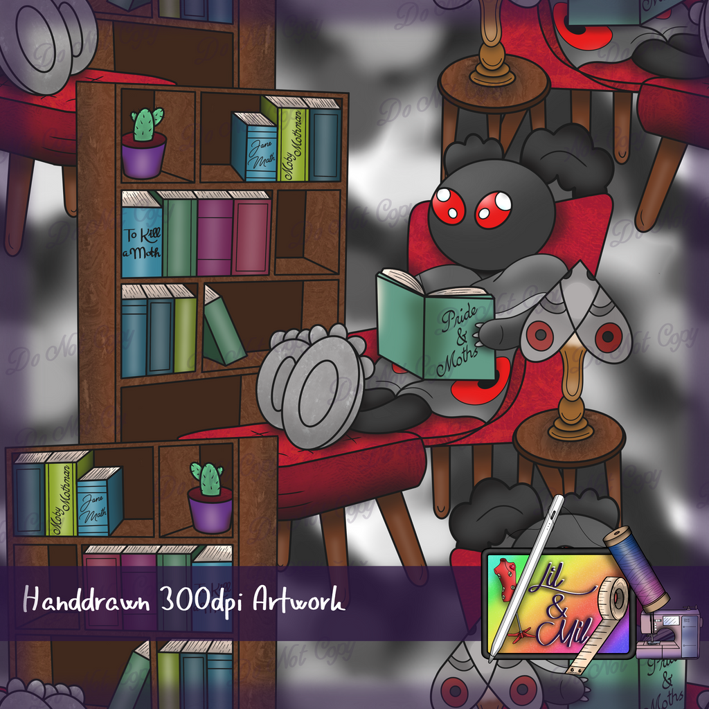 Mothmans Book Nook (custom)