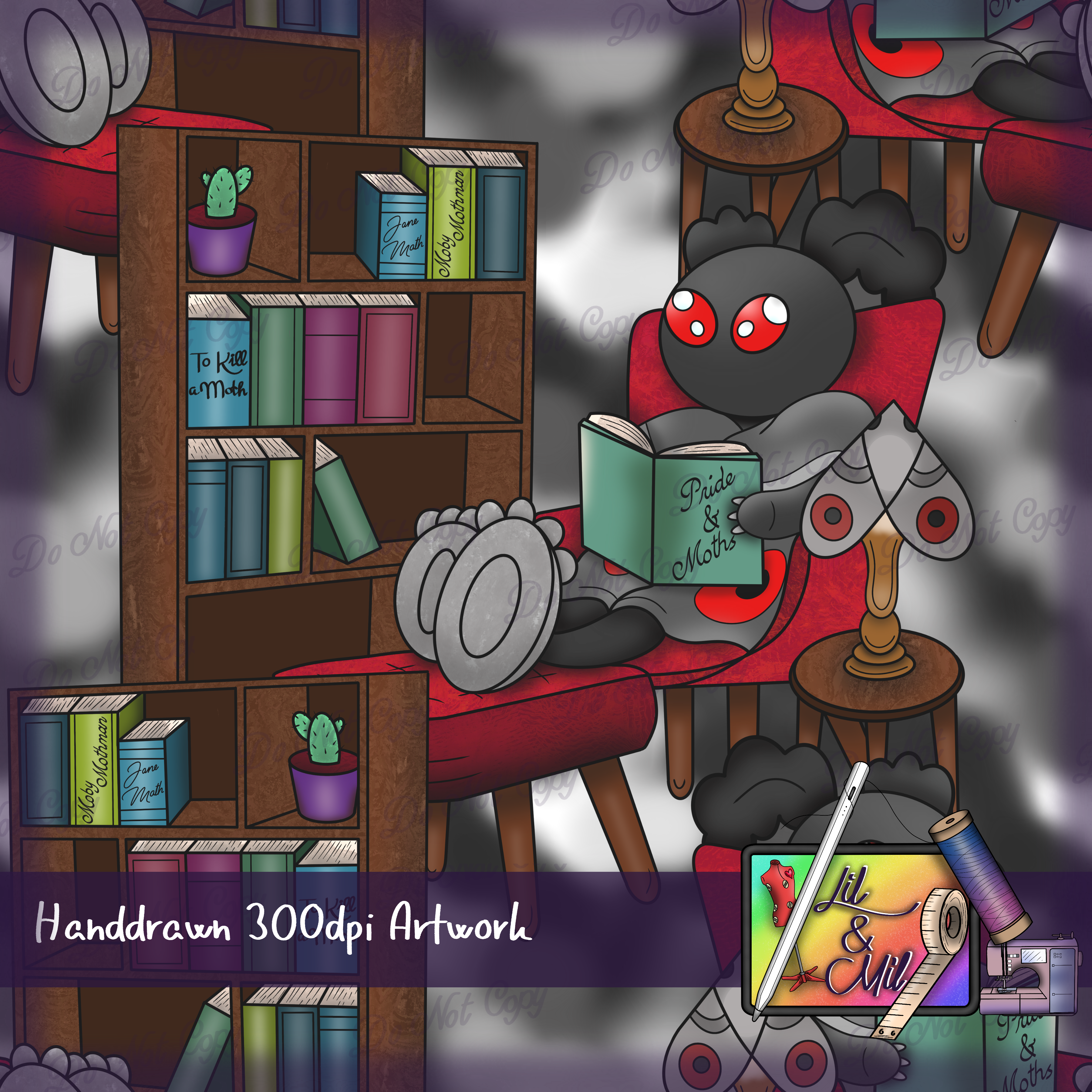Mothmans Book Nook (custom)